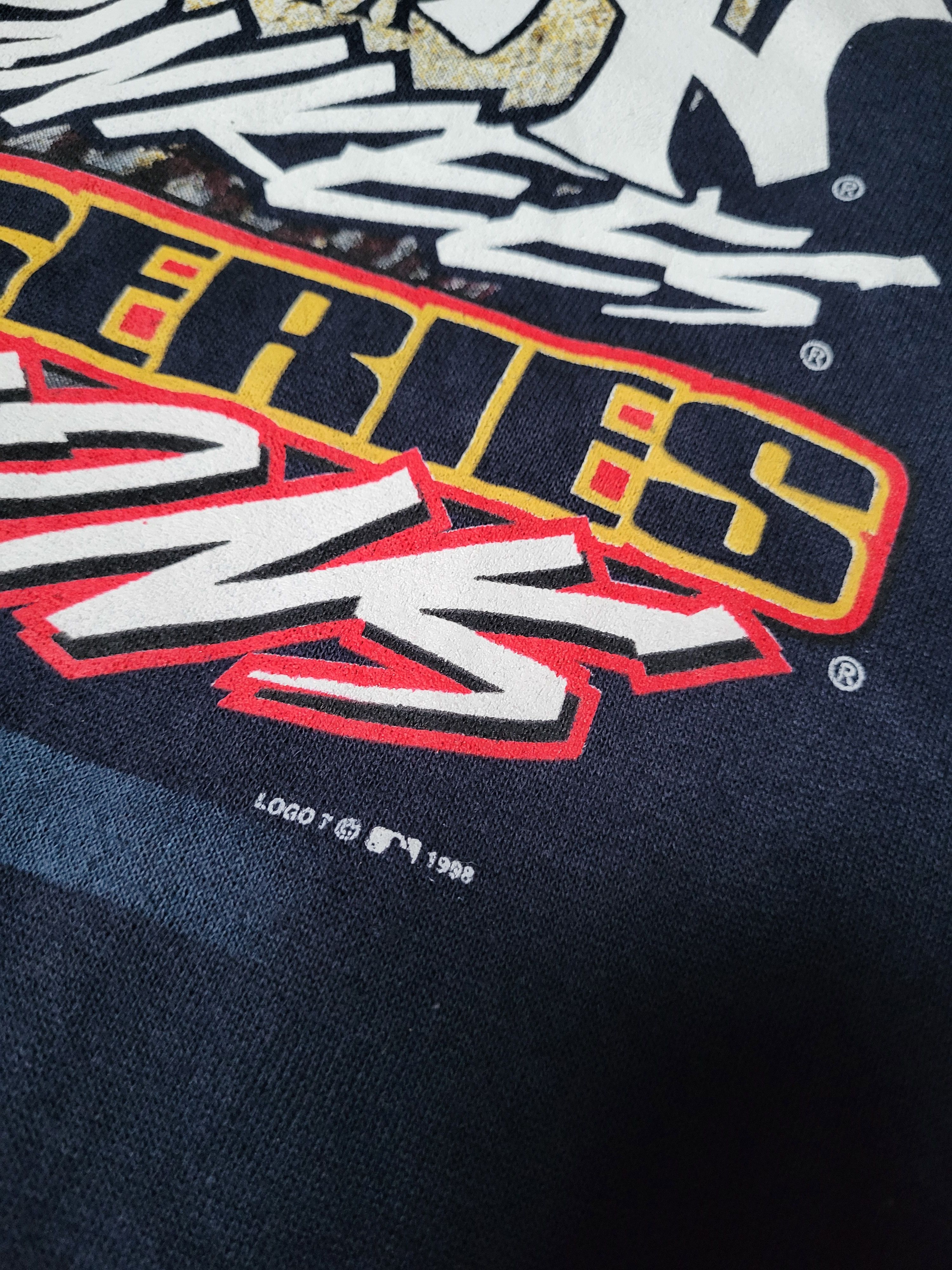 MLB NY Yankees 90s MLB 1998 M sweatshirt Size US M / EU 48-50 / 2 - 2 Thumbnail