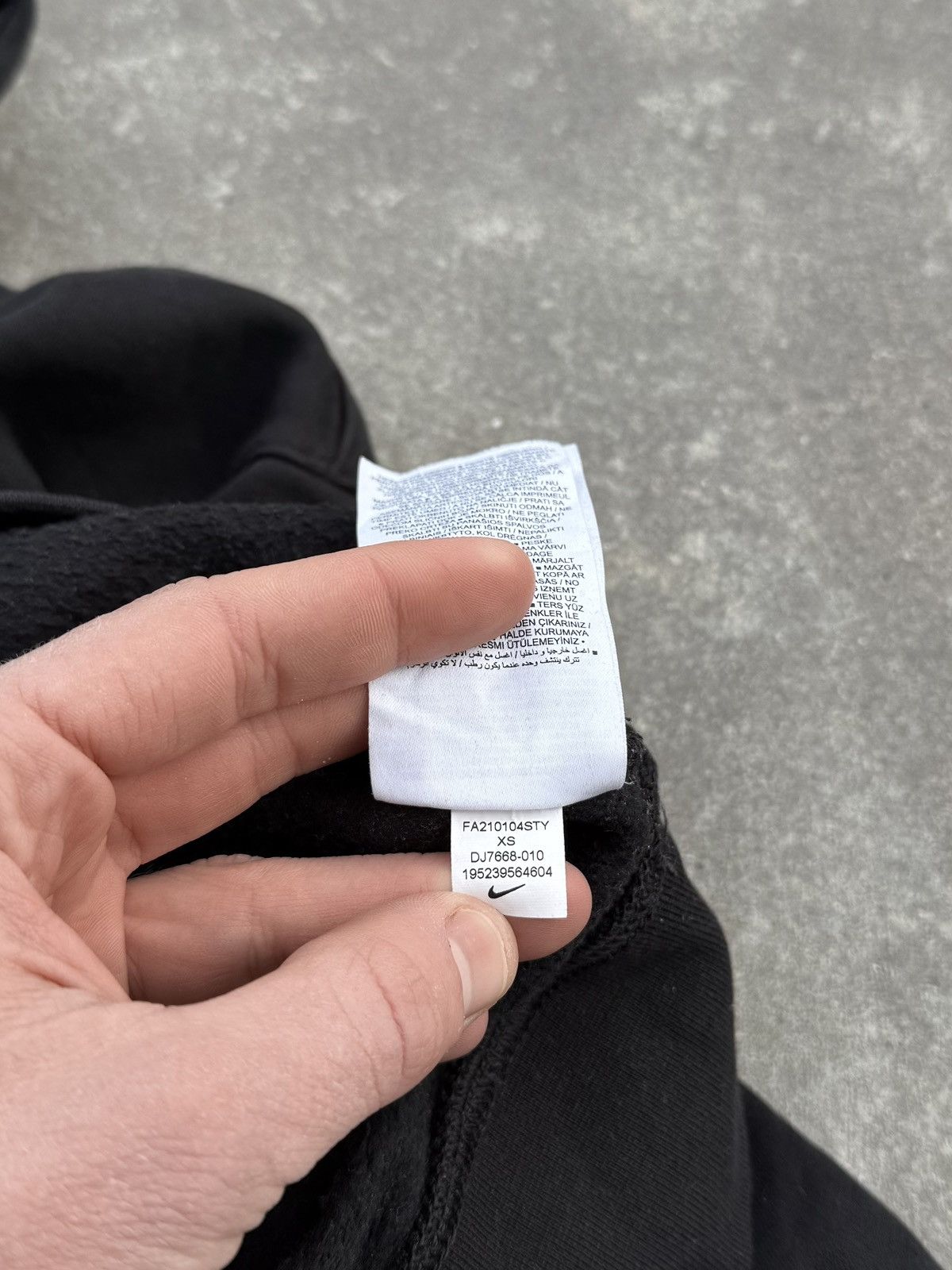 Other Vintage Nike swoosh avantgarde streetwear oversize hoodie Size XS / US 0-2 / IT 36-38 - 11 Thumbnail