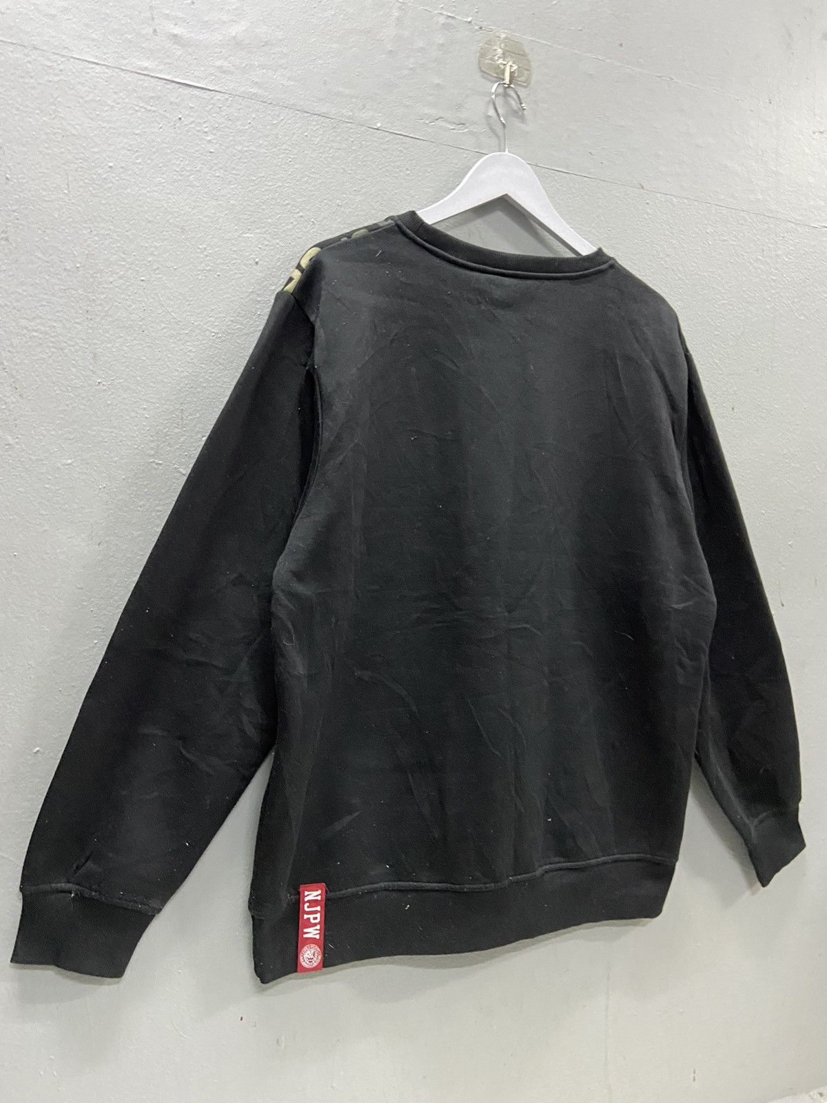 Japanese Brand NJPW NEW JAPAN PRO WRESTLING CAMO CREWNECK SWEATSHIRT Size US L / EU 52-54 / 3 - 2 Thumbnail