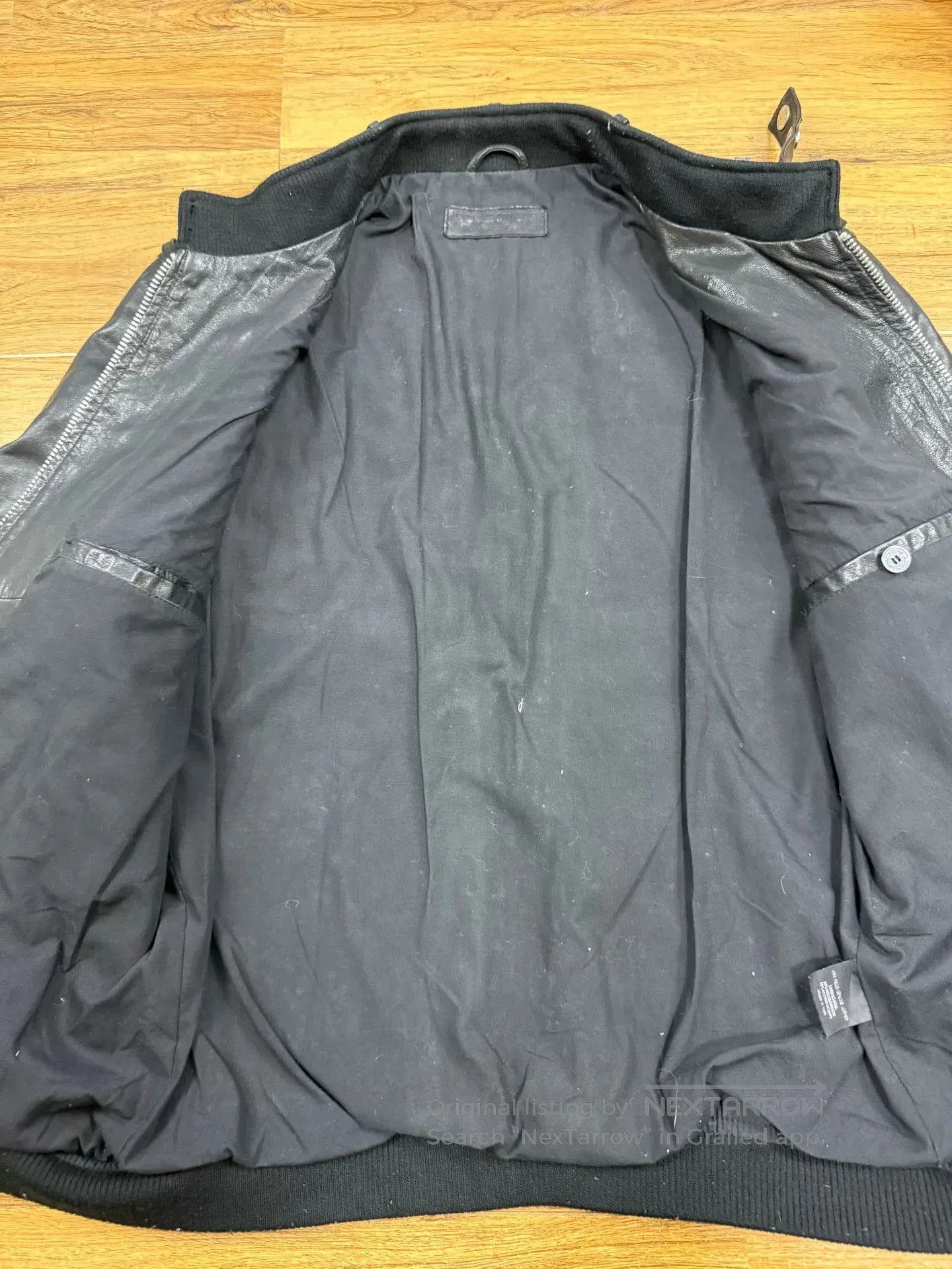 Neil Barrett Neil Barrett Men's Leather Jacket. Size US M / EU 48-50 / 2 - 4 Thumbnail