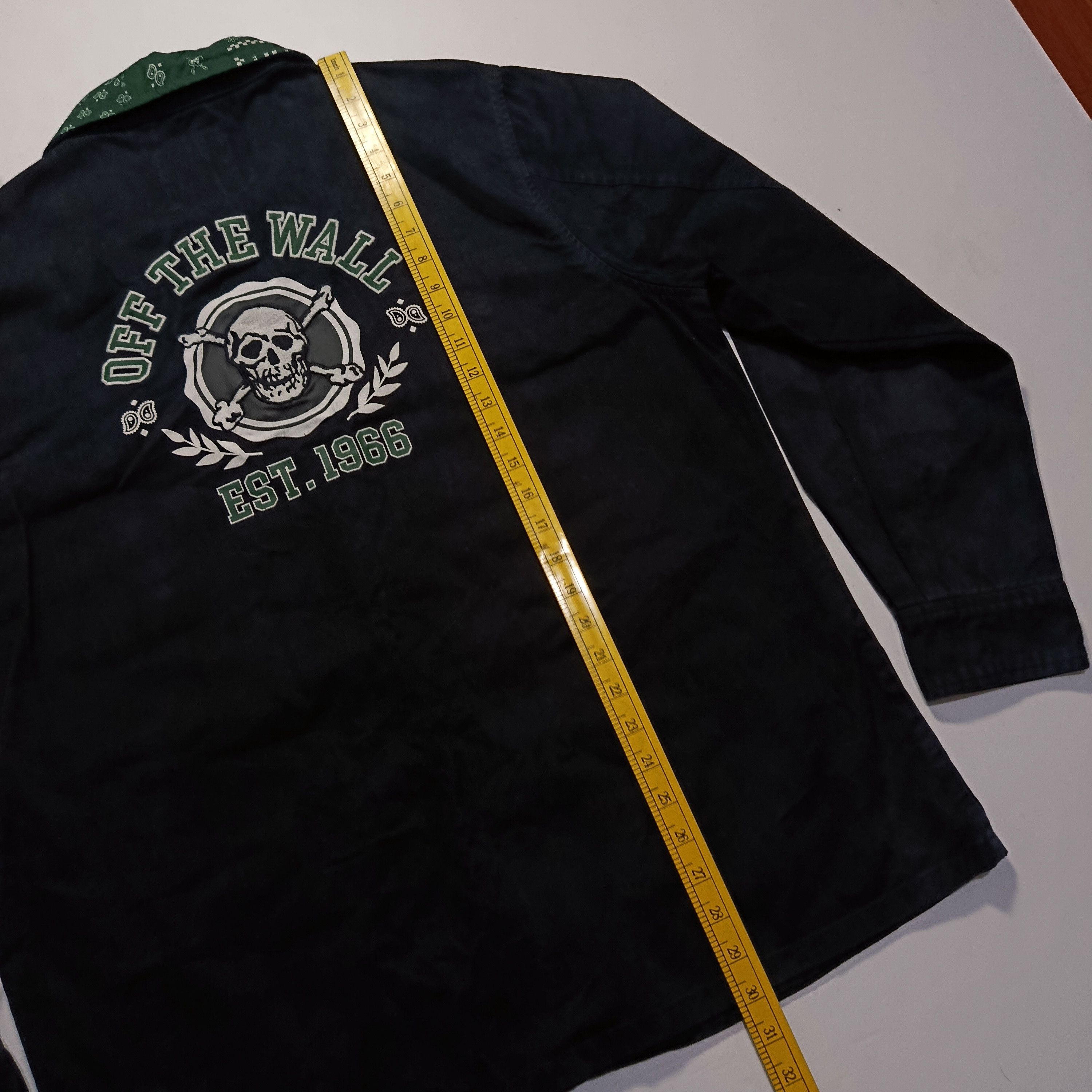 Vans Vans Off The Wall Bandana Denim Jacket Size US XL / EU 56 / 4 - 7 Thumbnail