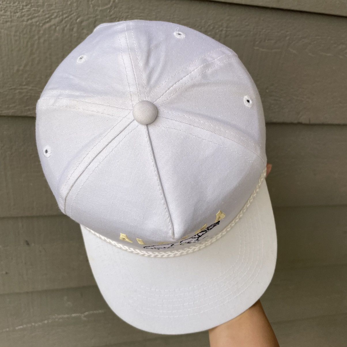 Other Vintage 90s Alaska Polar Bear Snapback Hat White Size ONE SIZE - 3 Thumbnail