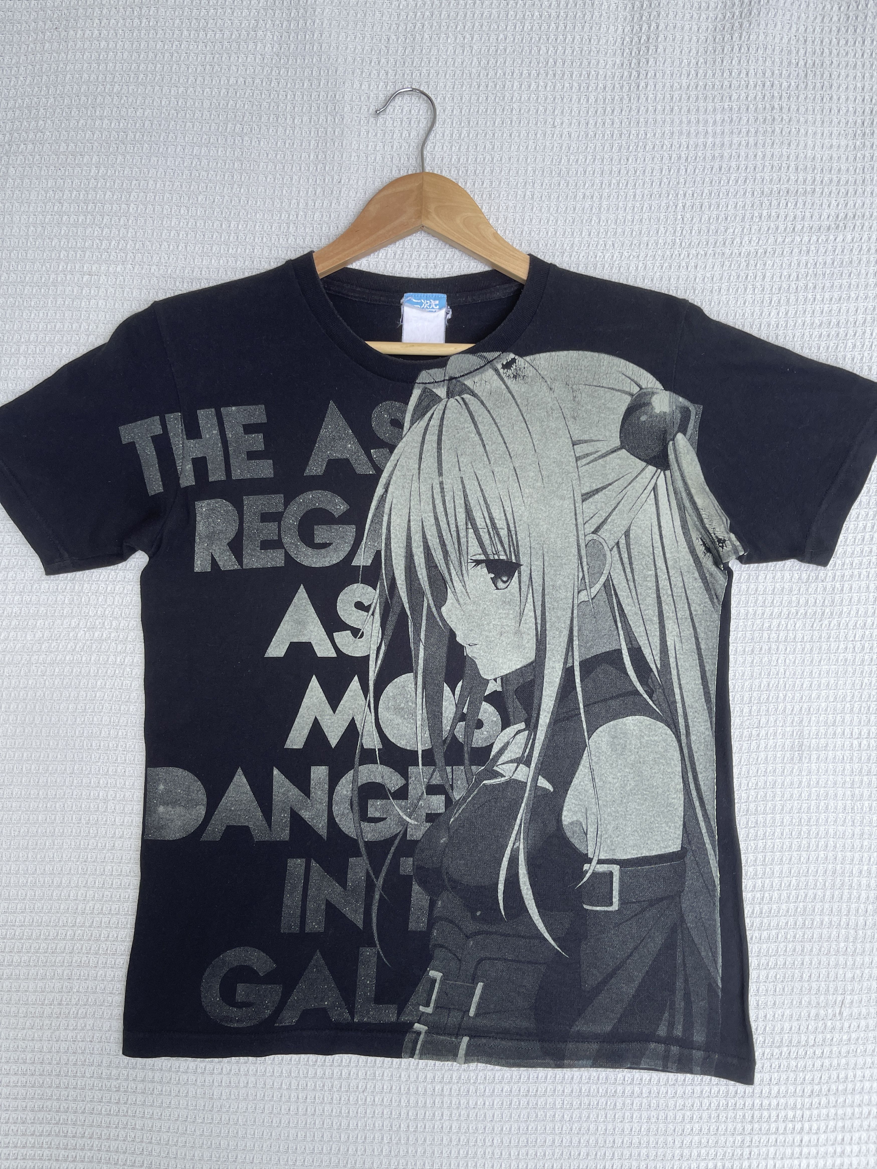Anime Last🔥Vtg Anime To Love Ru 3 (Golden Darkness) Overprint Tee Size US S / EU 44-46 / 1 - 6 Thumbnail