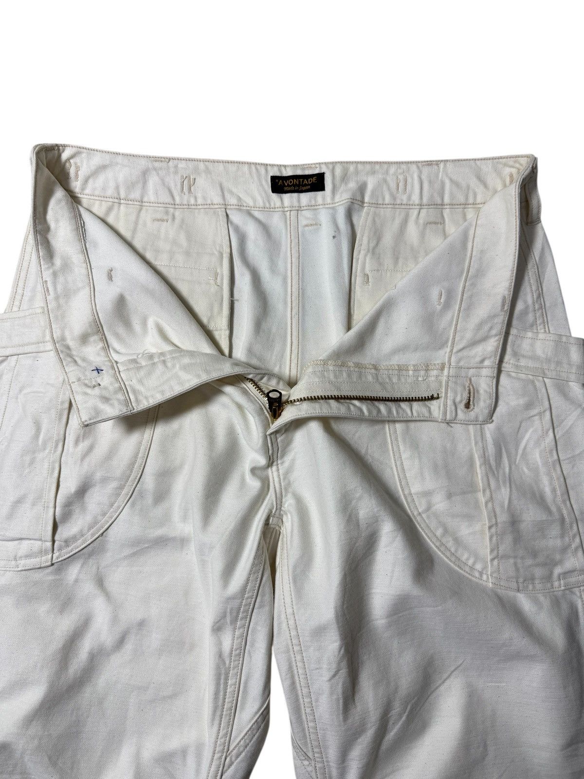 *A VONTADE A Vontade Japan White Utility Pants Size US 34 / EU 50 - 6 Thumbnail