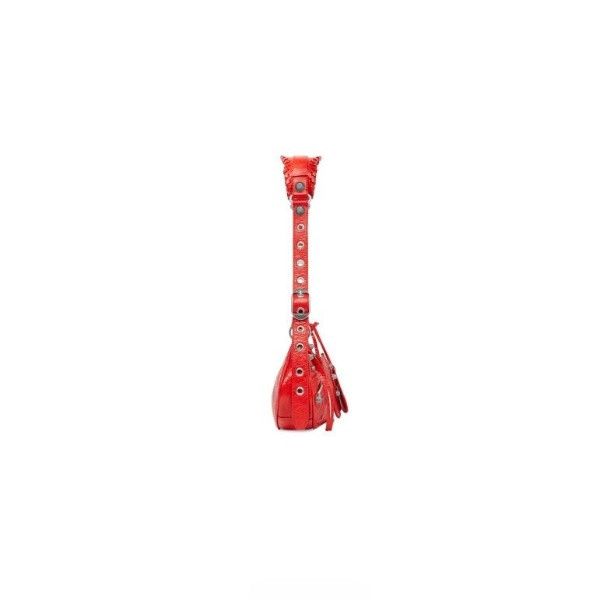 Balenciaga o1srvl11e1224 Size: OS / Le Cagole XS Shoulder Bag in Red Size ONE SIZE - 4 Thumbnail