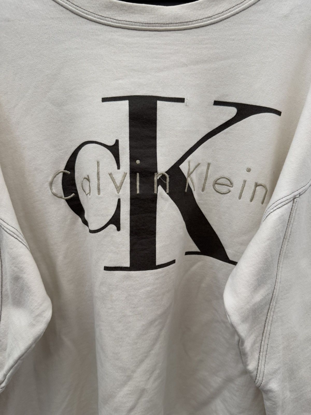 Calvin Klein × Calvin Klein 205W39NYC Calvin Klein Oversized Sweatshirt Crewneck Embroidered CK Size US M / EU 48-50 / 2 - 6 Thumbnail