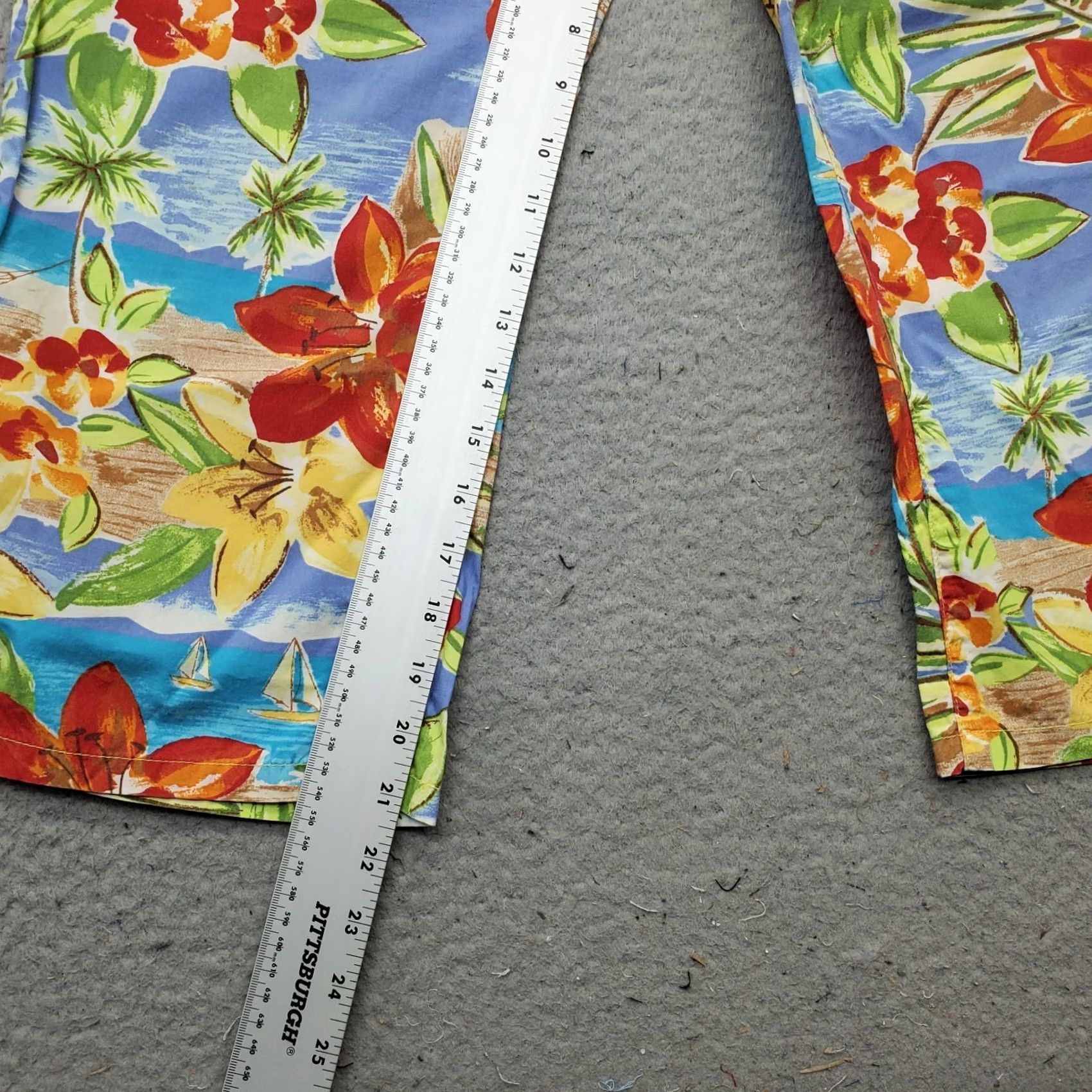 Tommy Hilfiger Tommy Hilfiger Capri Pants Womens 11 Multi Hawaiian Floral Cotton Straight Leg Size 32" / US 10 / IT 46 - 5 Thumbnail