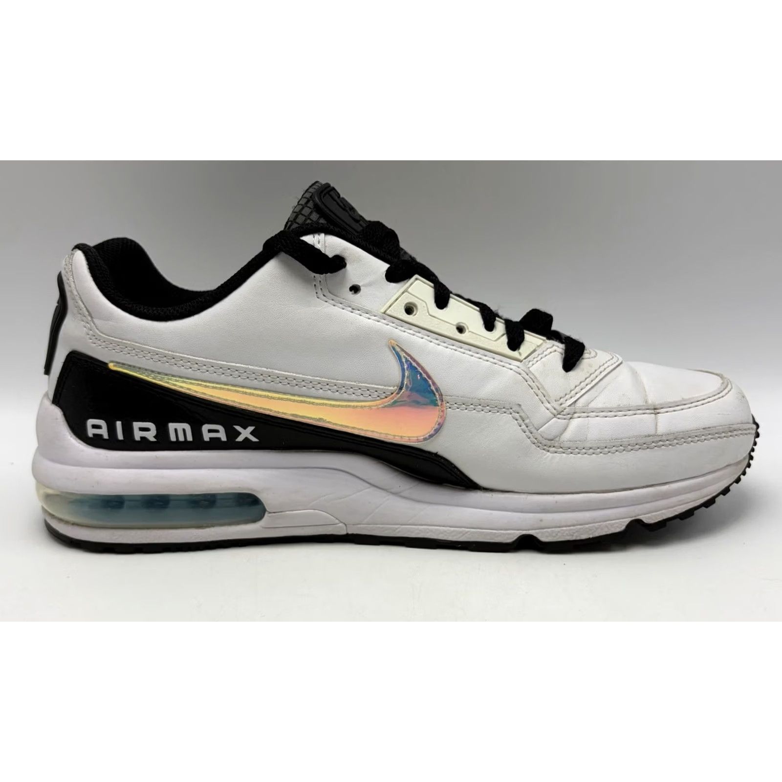 Nike Nike Air Max LTD 3 Sneakers Mens 10 White Turquoise Gaze C15875-100 Athletic Shoe Shoe Width Medium Size US 10 / EU 43 - 2 Thumbnail