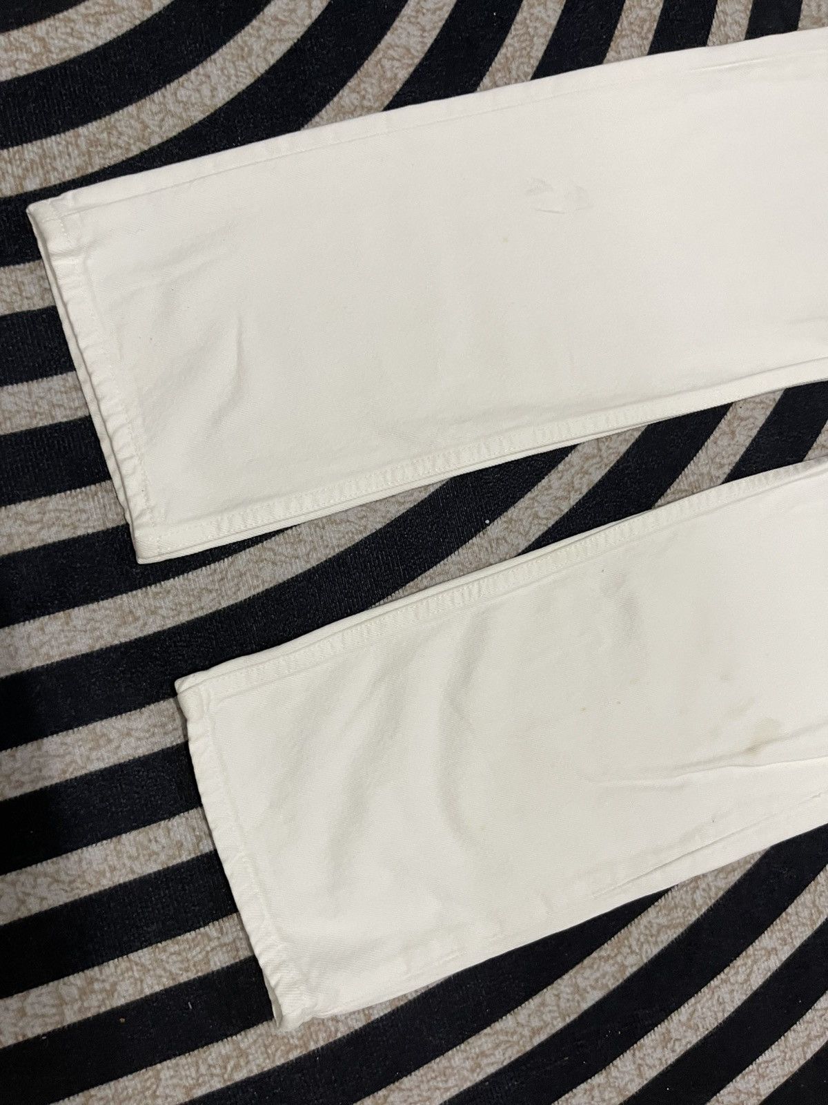Levi's 90s LEVIS 302 WHITE DENIM JEANS RARE Size US 29 - 4 Thumbnail