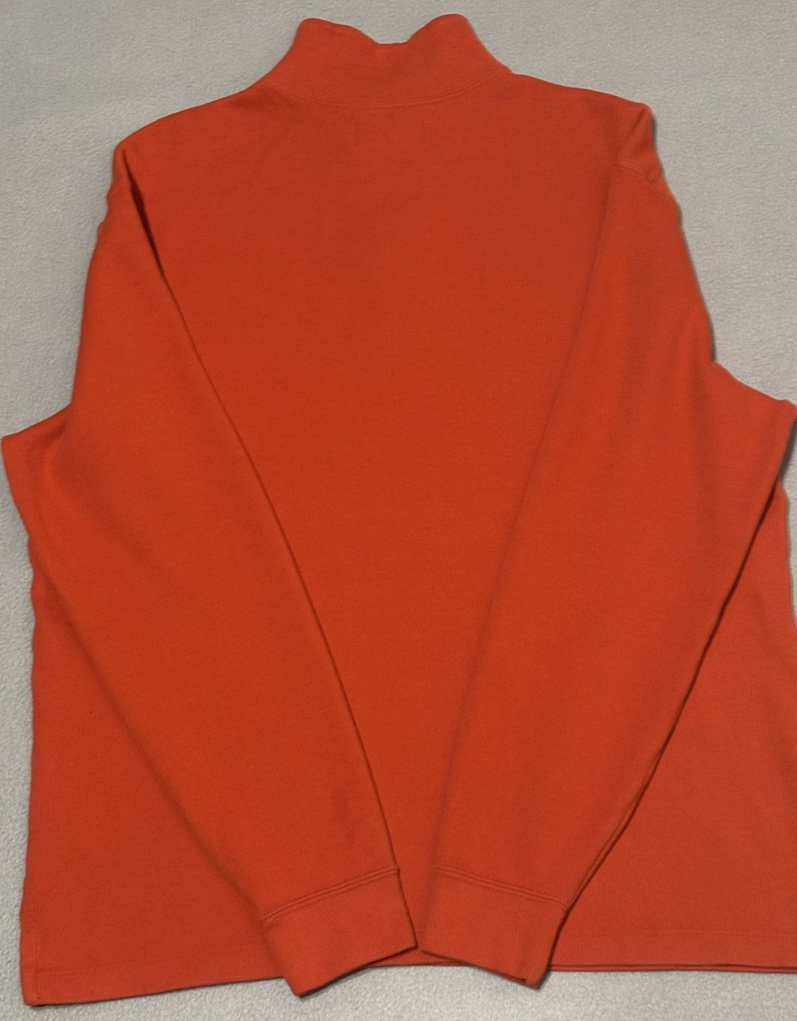 Polo Ralph Lauren Polo Ralph Lauren 1/4 zip sweatshirt orange large Size US L / EU 52-54 / 3 - 13 Thumbnail