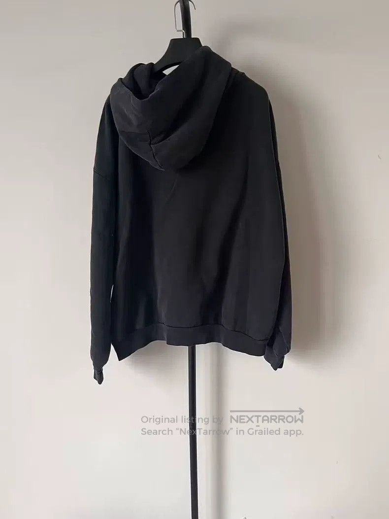 Balenciaga Balenciaga Cut and Washed Faded Hooded Sweatshirt Size US L / EU 52-54 / 3 - 2 Thumbnail
