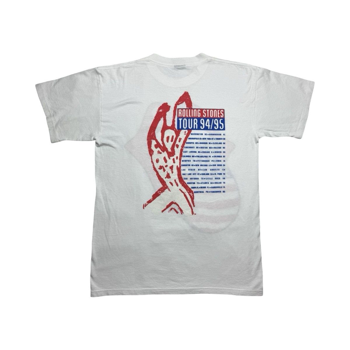 Brockum 1994 Rolling Stones Voodoo Lounge Tour Tee L Brockum Size US L / EU 52-54 / 3 - 3 Thumbnail