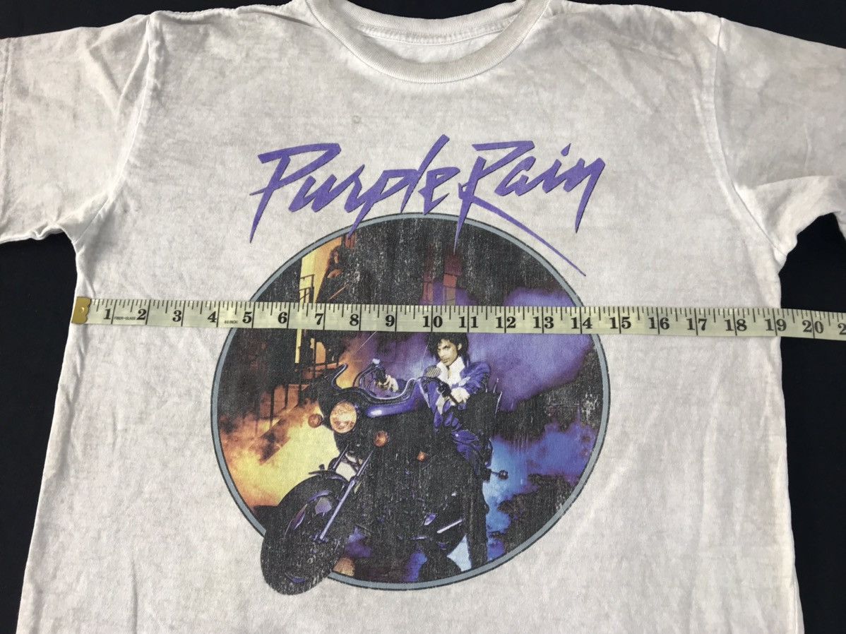 Vintage Purple Rain American Singer Sixth Album Big Bike Logo Tee Size US M / EU 48-50 / 2 - 6 Thumbnail