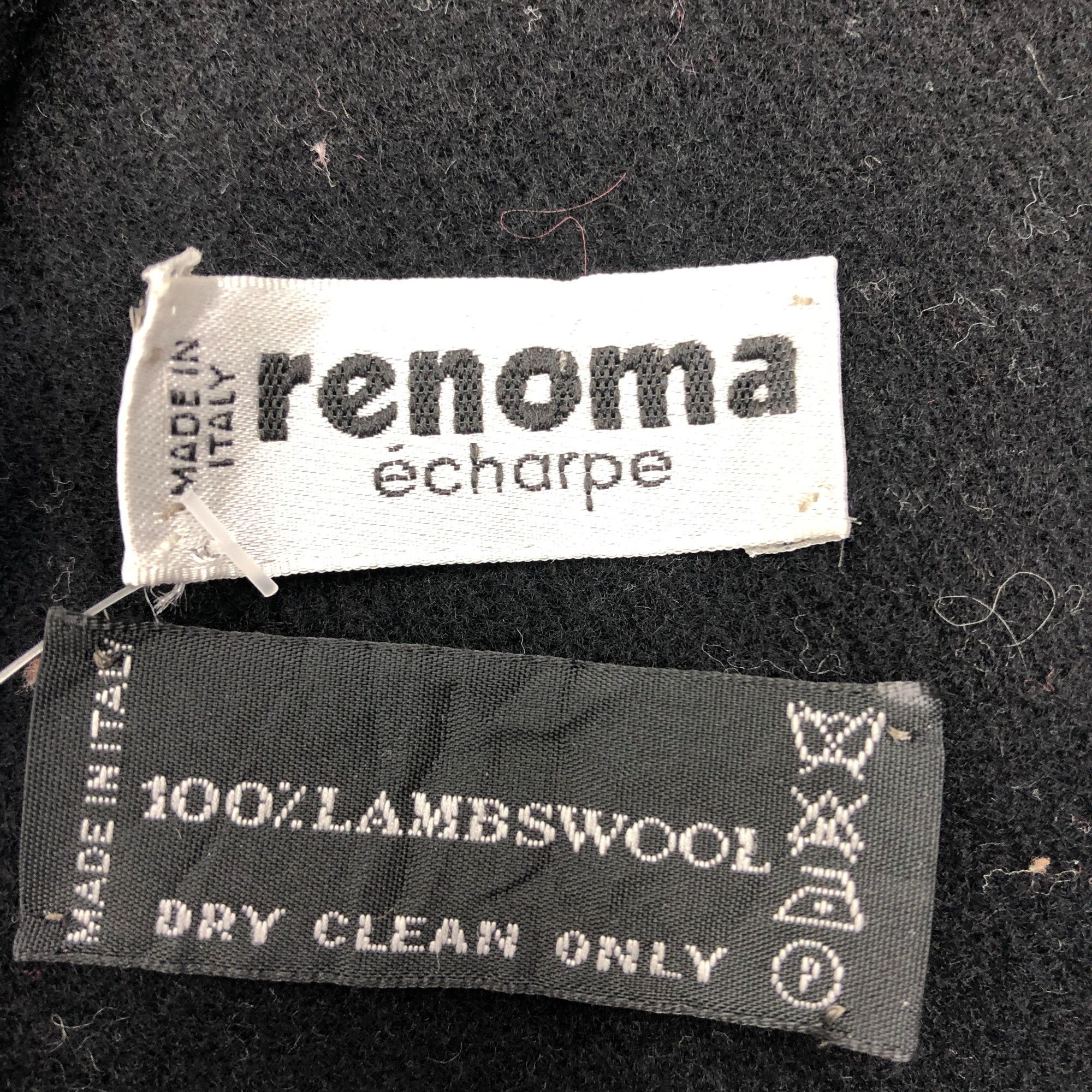 Renoma Vintage Renoma Scarf Muffler Wool Winter Fringe Scarves Size ONE SIZE - 4 Thumbnail