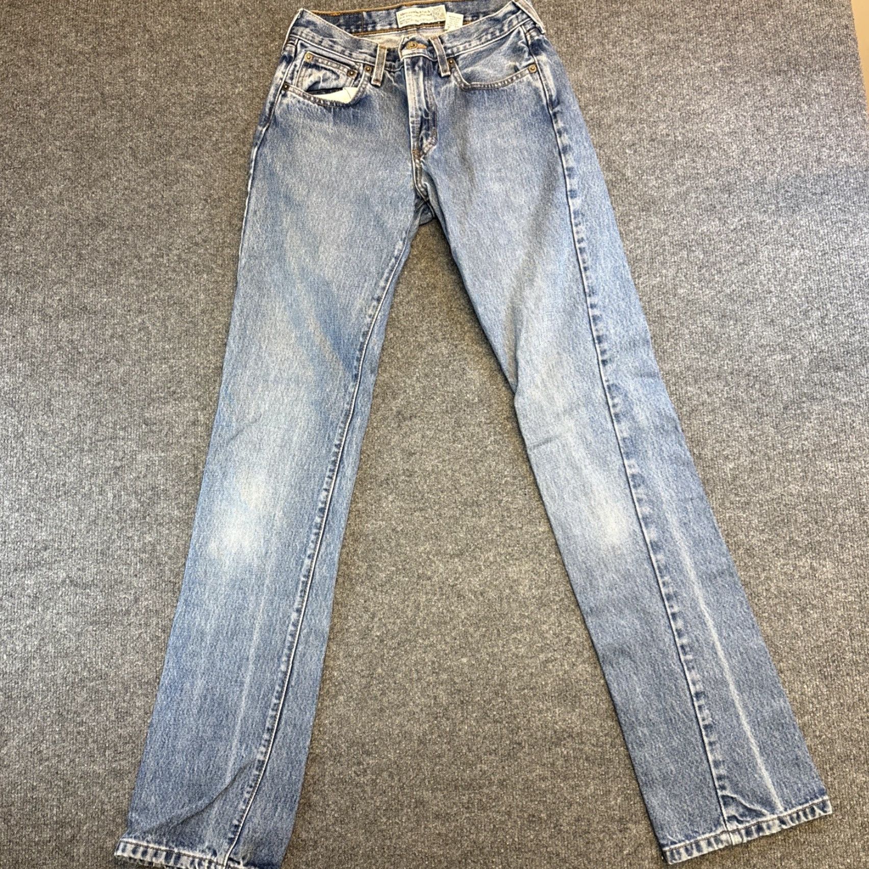 Abercrombie & Fitch Abercrombie & Fitch Jeans Slim Straight Ultra High Rise 0 Women Blue 90s Y2K Curve Love Vintage No Size 25" / US 0 / IT 36 - 3 Thumbnail