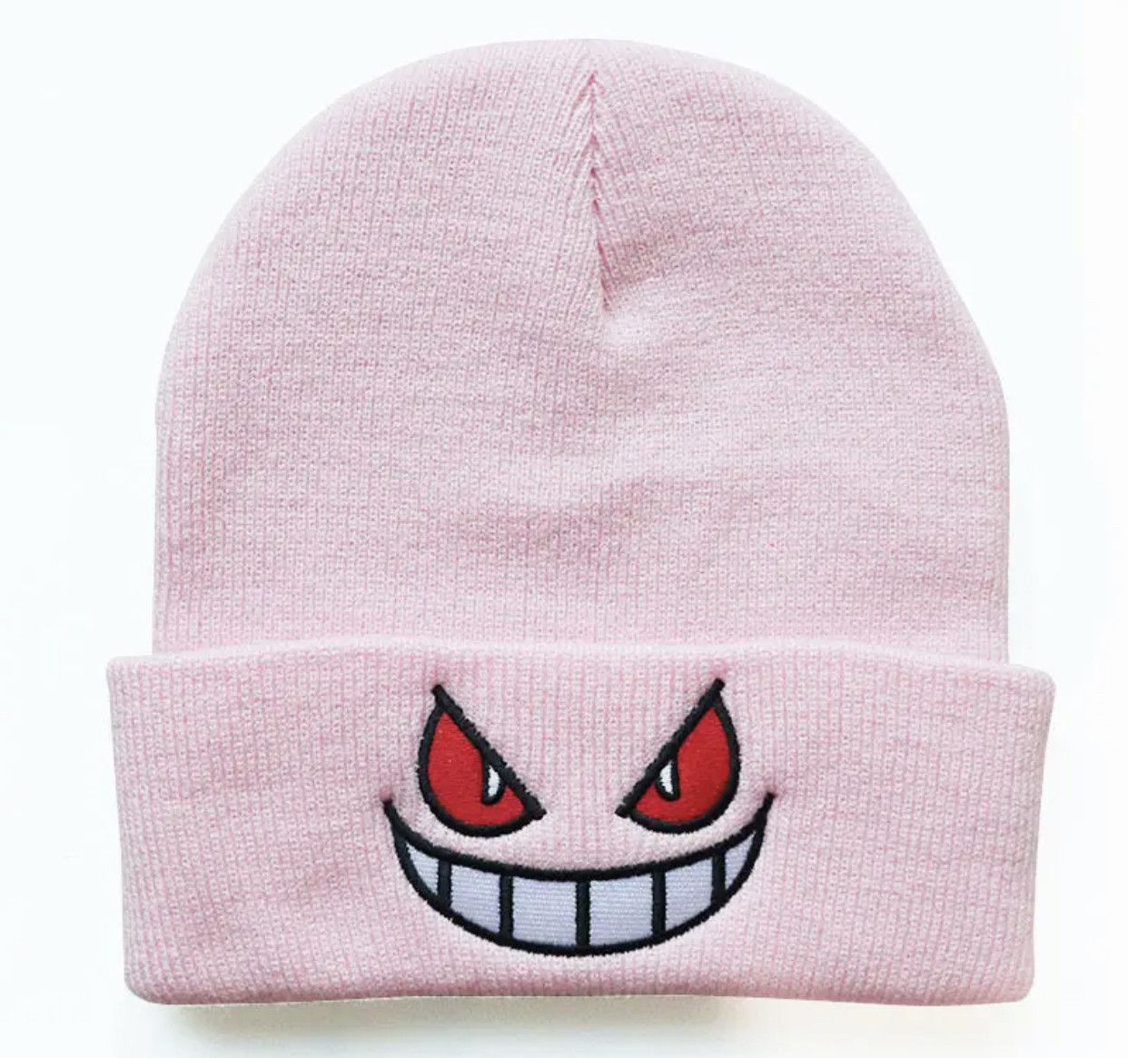Pokemon Gengar Beanie colorful Anime Cap Pokemon Evolve Winter Hat Size ONE SIZE - 6 Thumbnail