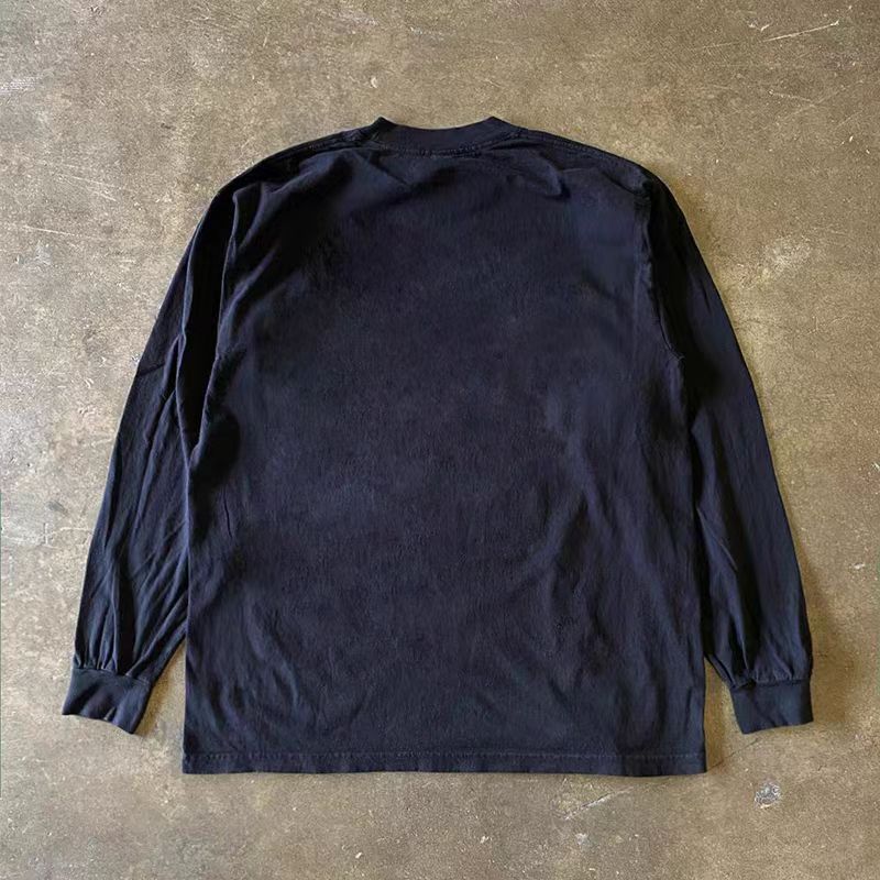 Japanese Brand × Vintage Dinosaur pattern black washed vintage long sleeve t-shirt Size US L / EU 52-54 / 3 - 2 Thumbnail
