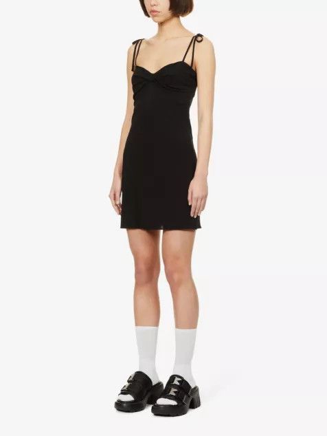 Off-White o1y1225 Mini Dress in Black Size XS / US 0-2 / IT 36-38 - 3 Thumbnail