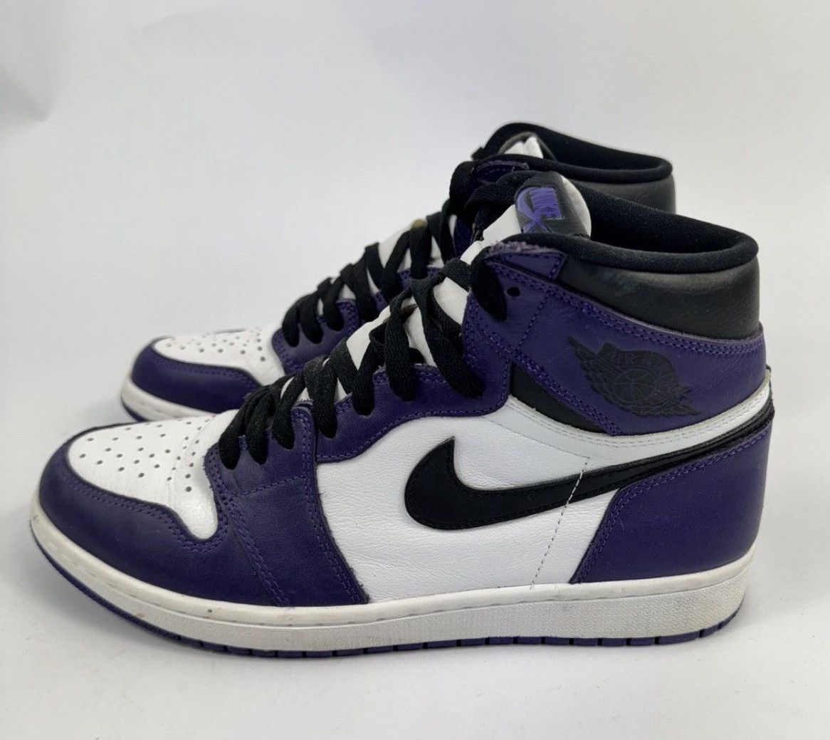 Nike JORDAN 1 RETRO HIGH TOP SNEAKERS Size US 10 / EU 43 - 1 Thumbnail