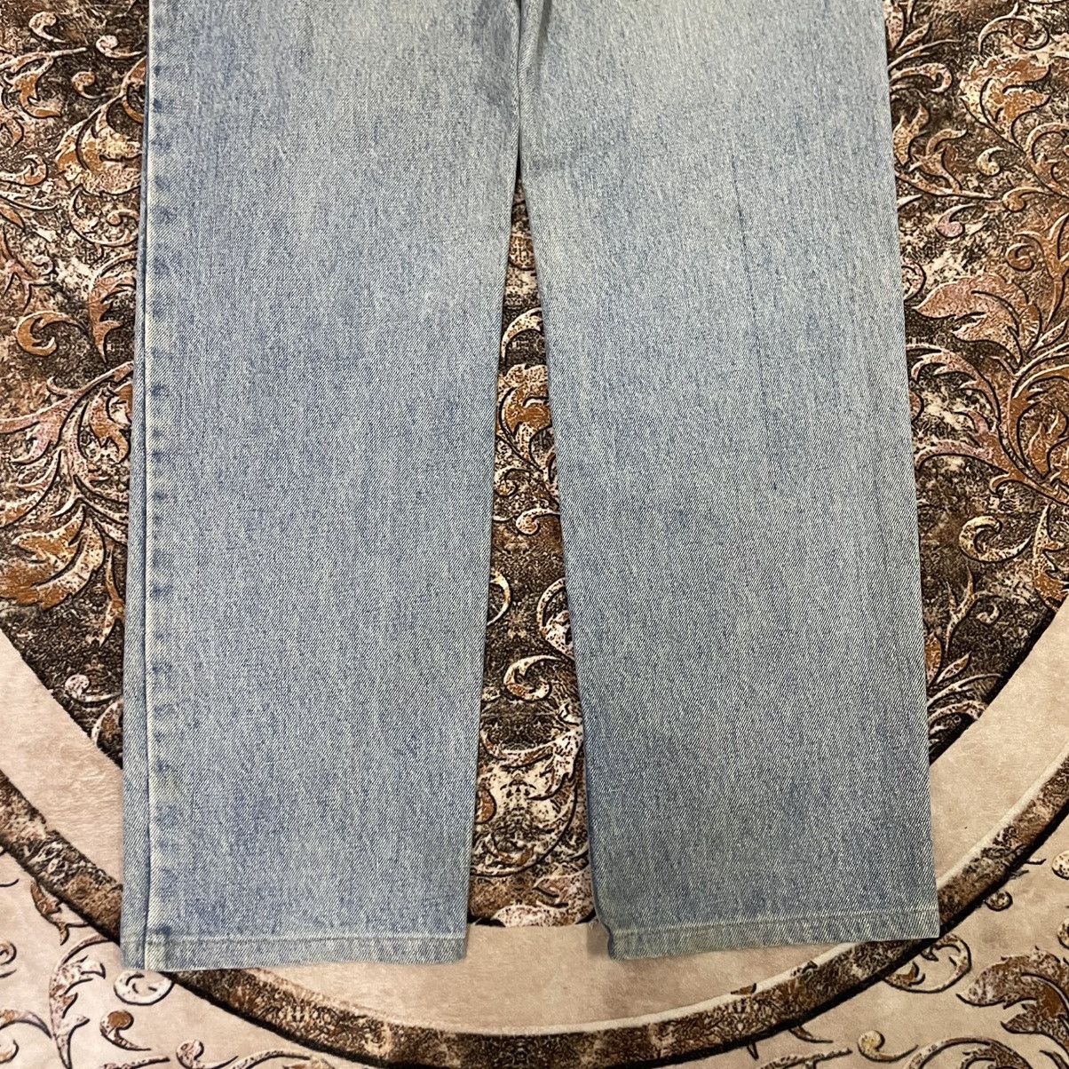 Edwin 🔥Vintage 80s Edwin USA Made Stoned Washed Dirty Denim Jeans Size US 29 - 6 Thumbnail