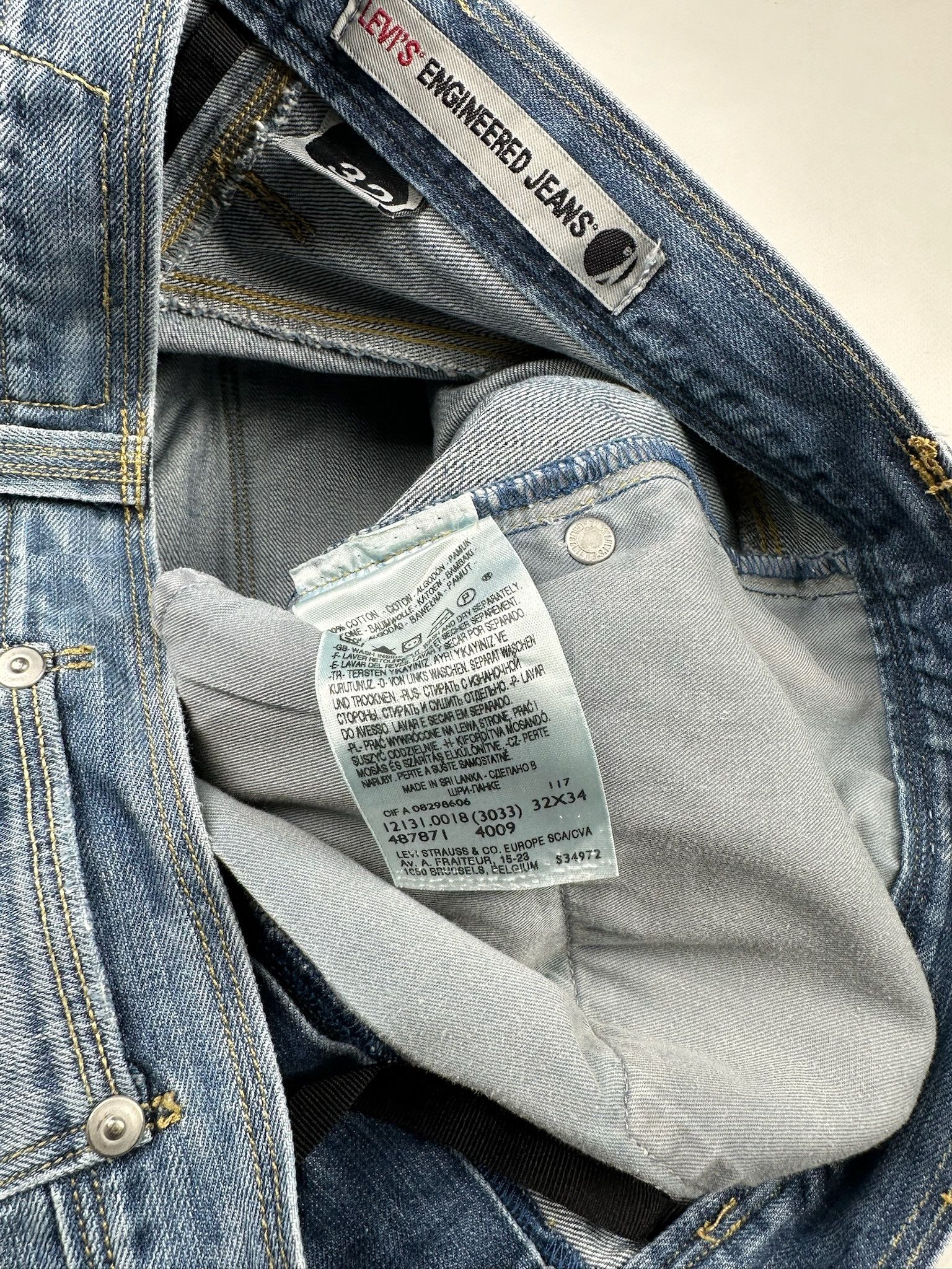 Levi's Vintage Levis Engineered Japan Denim Jeans Size US 32 / EU 48 - 5 Thumbnail