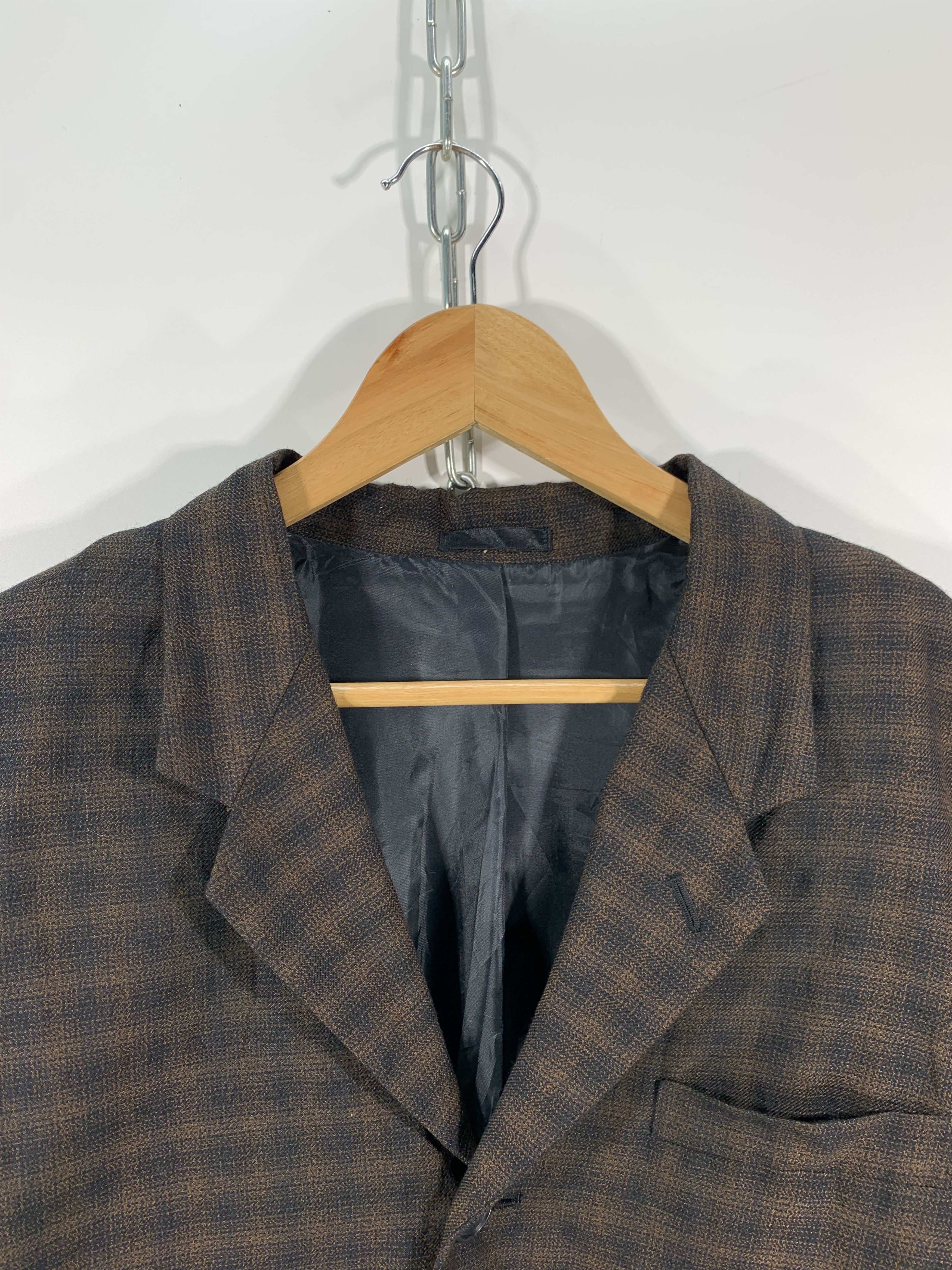 Japanese Brand × Vintage ⚡️Vintage Neo Blood Tartan Blazer Size US L / EU 52-54 / 3 - 2 Thumbnail