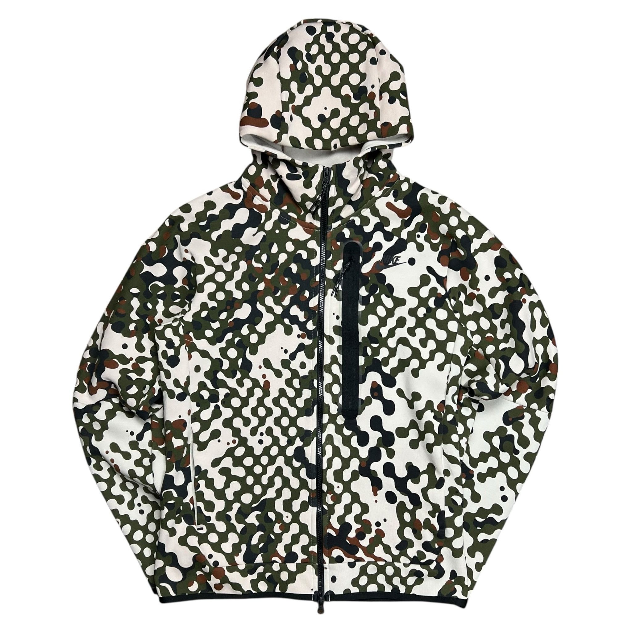 Nike Nike Sportswear Tech Fleece React Camo Full-Zip Hoodie - S Size US M / EU 48-50 / 2 - 1 Thumbnail