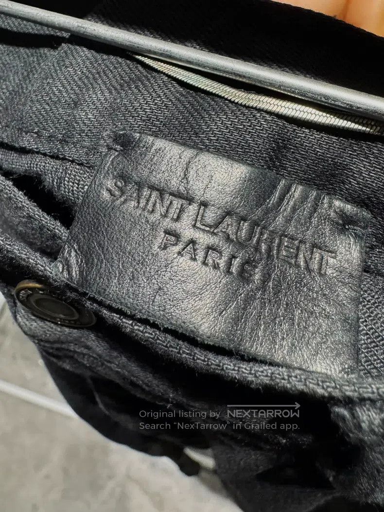 Saint Laurent Paris Saint Laurent Paris Denim Jeans Size US 30 / EU 46 - 3 Thumbnail