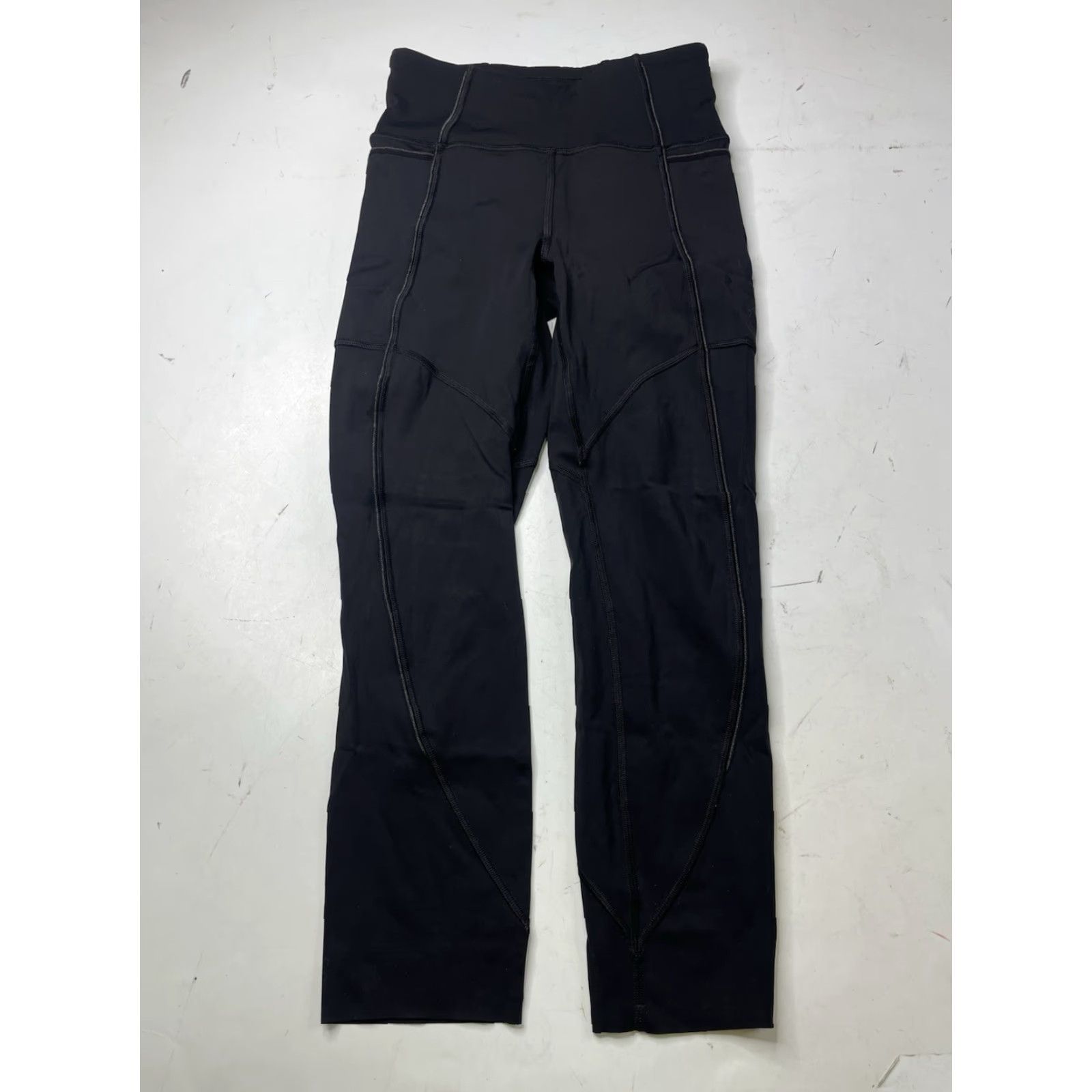Lululemon Lululemon Leggings Women's Black Size 4 Activewear Ankle Spandex Pants Compression Area Leg Size 27" / US 4 / IT 40 - 3 Thumbnail