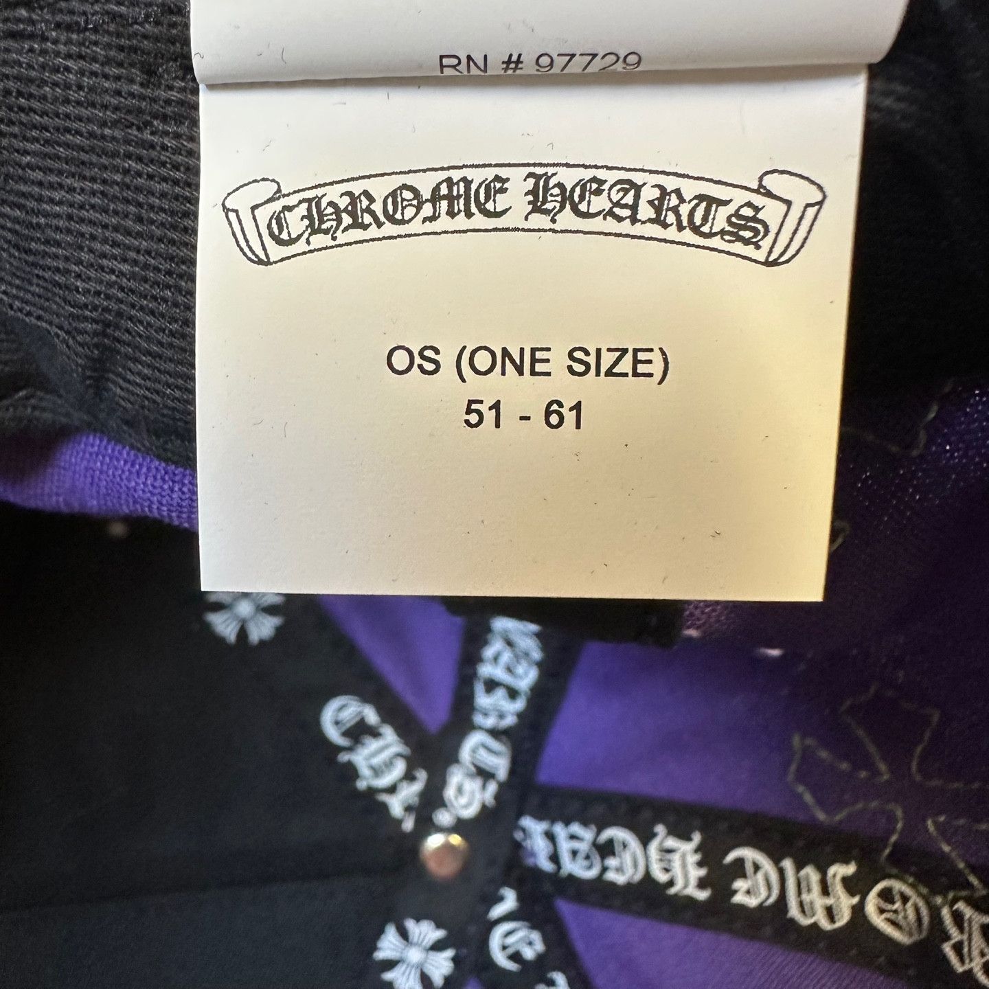 Chrome Hearts Purple CH Trucker Green Leather Cross Patch Size ONE SIZE - 8 Thumbnail