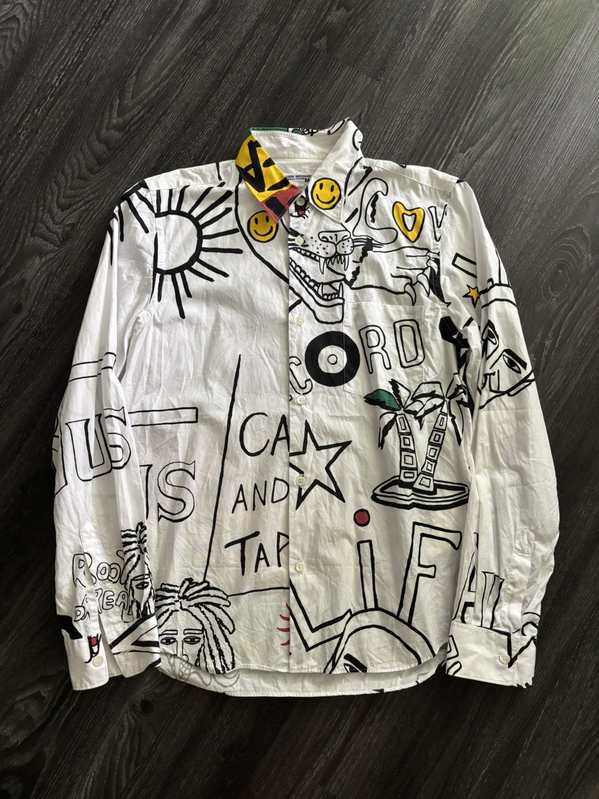 Junya Watanabe SS03 Rasta Bob Button Up Size US M / EU 48-50 / 2 - 1 Thumbnail