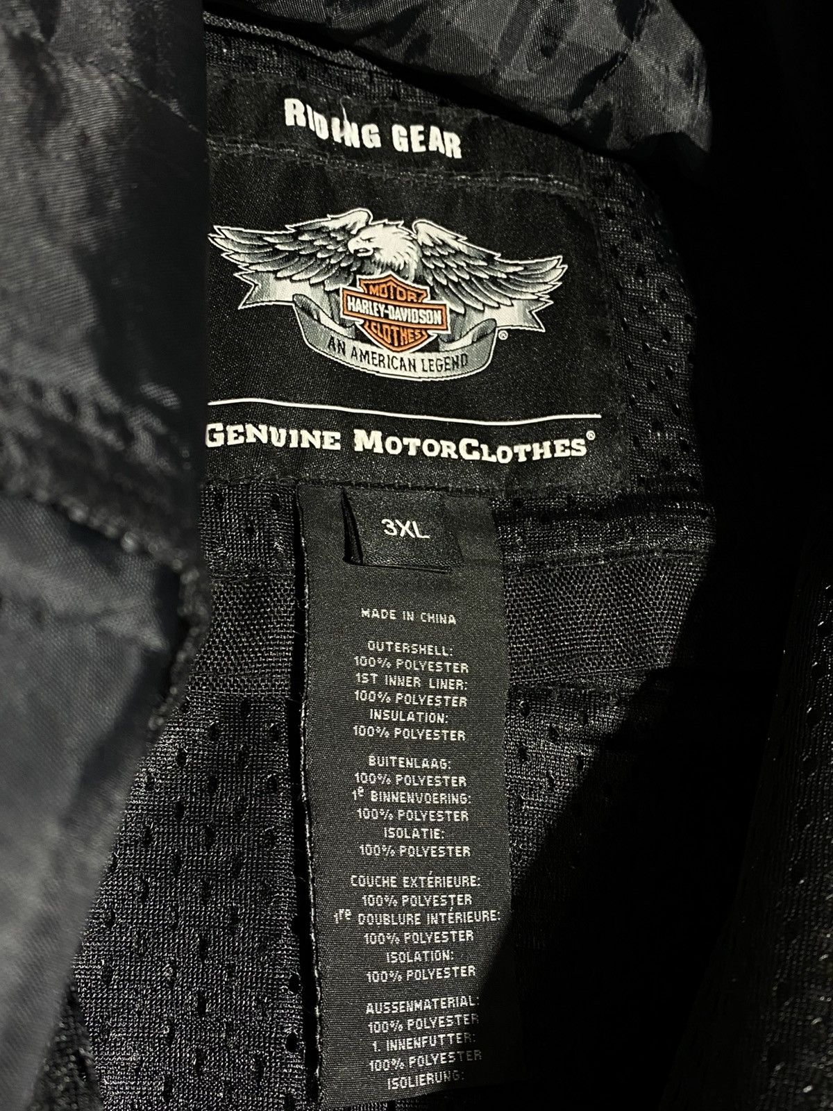 Harley Davidson 2000s Harley Davidson Reflective Motorcycle Jacket + Lining Size US XXL / EU 58 / 5 - 24 Thumbnail