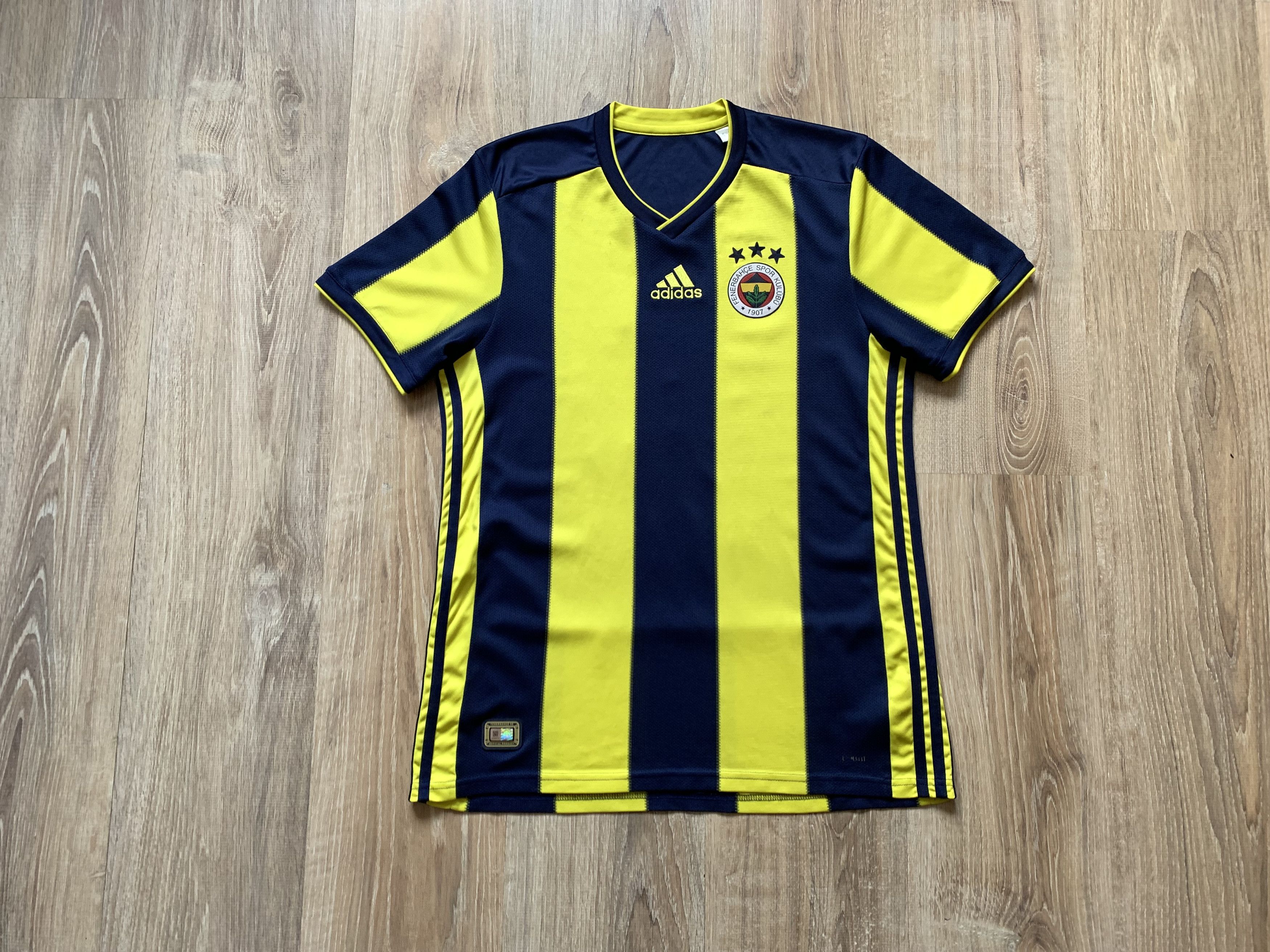Adidas × Vintage Rare Adidas Fenerbahce Home Shirt #10 iREM Size US M / EU 48-50 / 2 - 1 Thumbnail