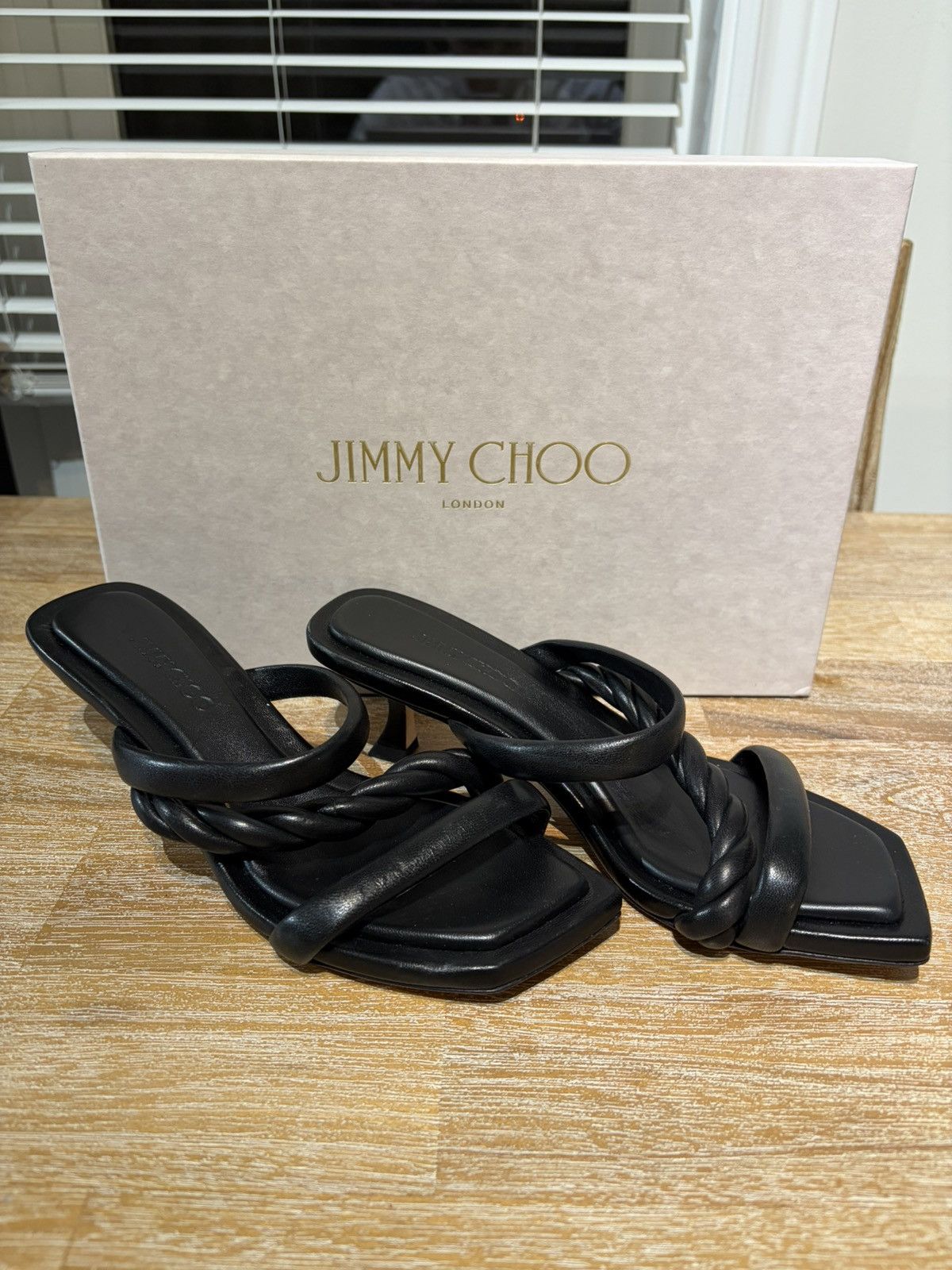Jimmy Choo Jimmy Choo ‘Diosa Mule’ Platform Heel Size US 7 / IT 37 - 1 Thumbnail