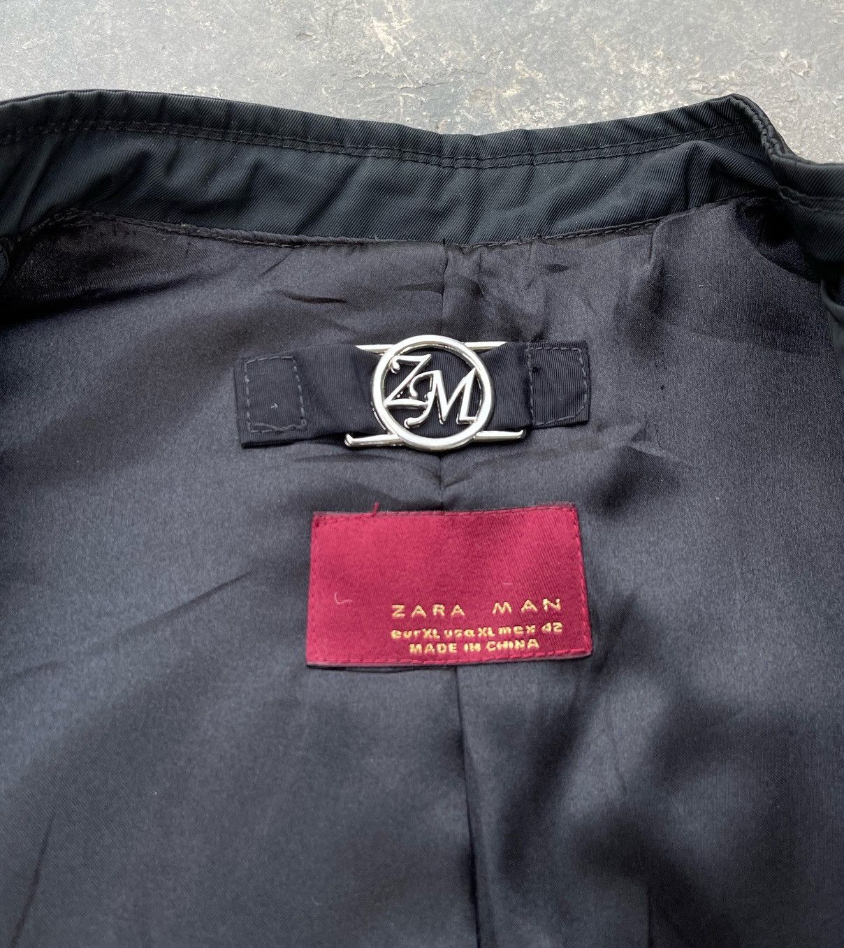 Zara ZARA MAN BLACKOUT ARMOUR COAT/JACKET Size US XL / EU 56 / 4 - 14 Thumbnail