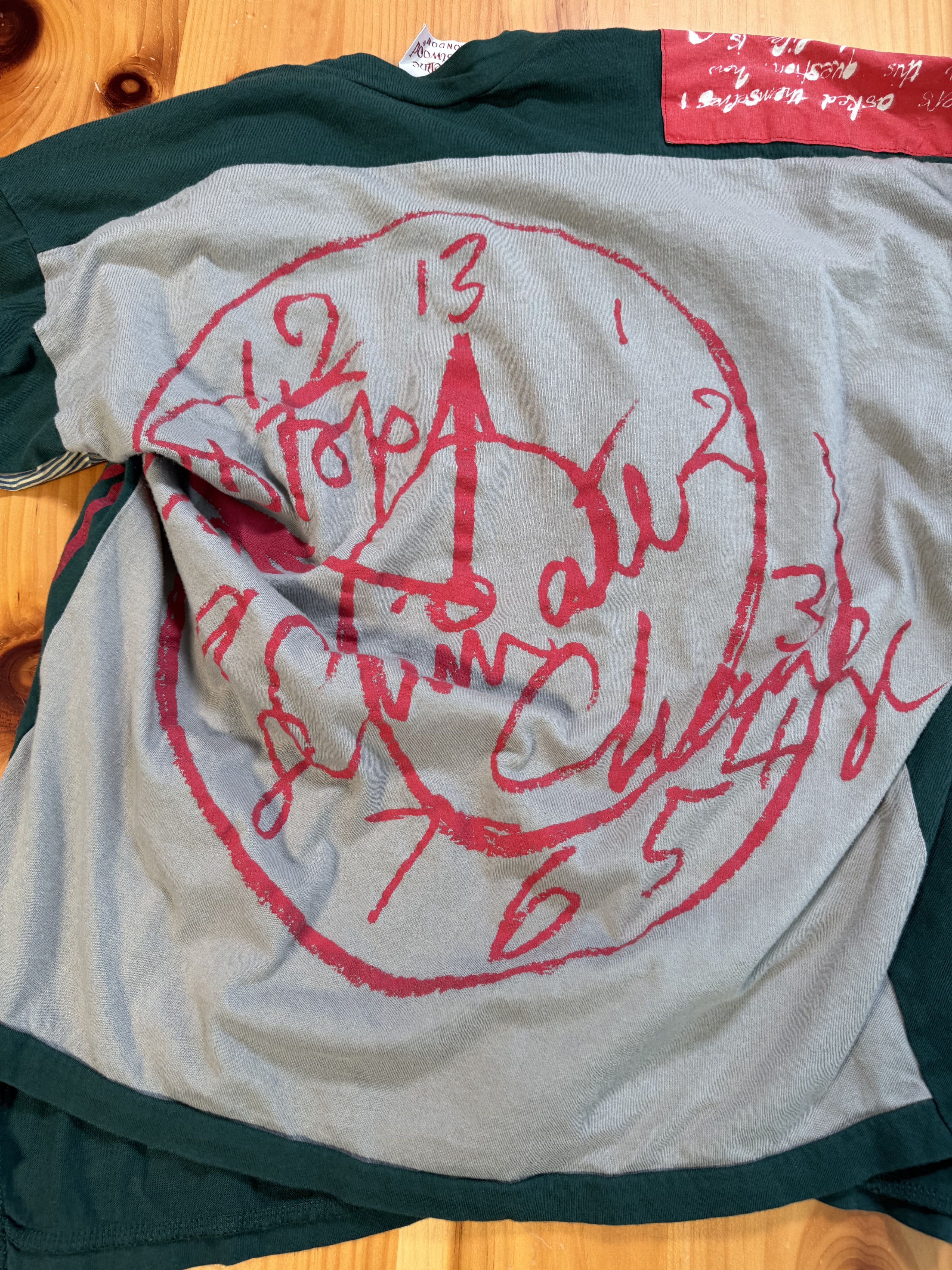 Vivienne Westwood Rare Asymmetrical active resistance against shirt Size US L / EU 52-54 / 3 - 14 Thumbnail