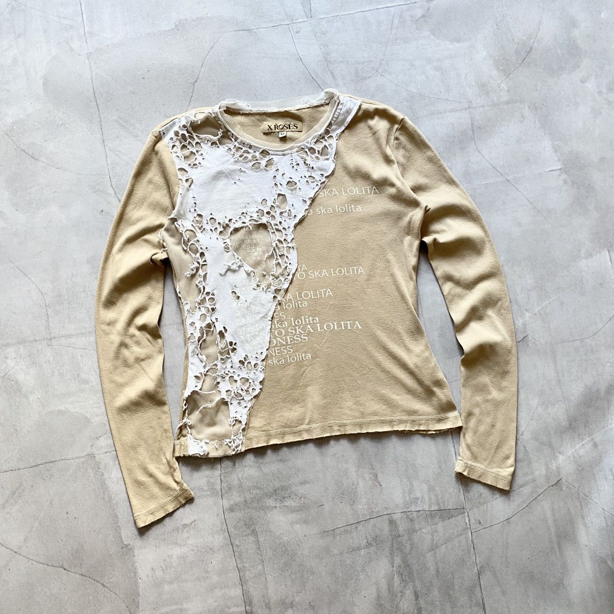Hysteric Glamour Y2K Poem Hysteric Glamour Vibe Long Sleeve Cop Copine Size M / US 6-8 / IT 42-44 - 1 Thumbnail