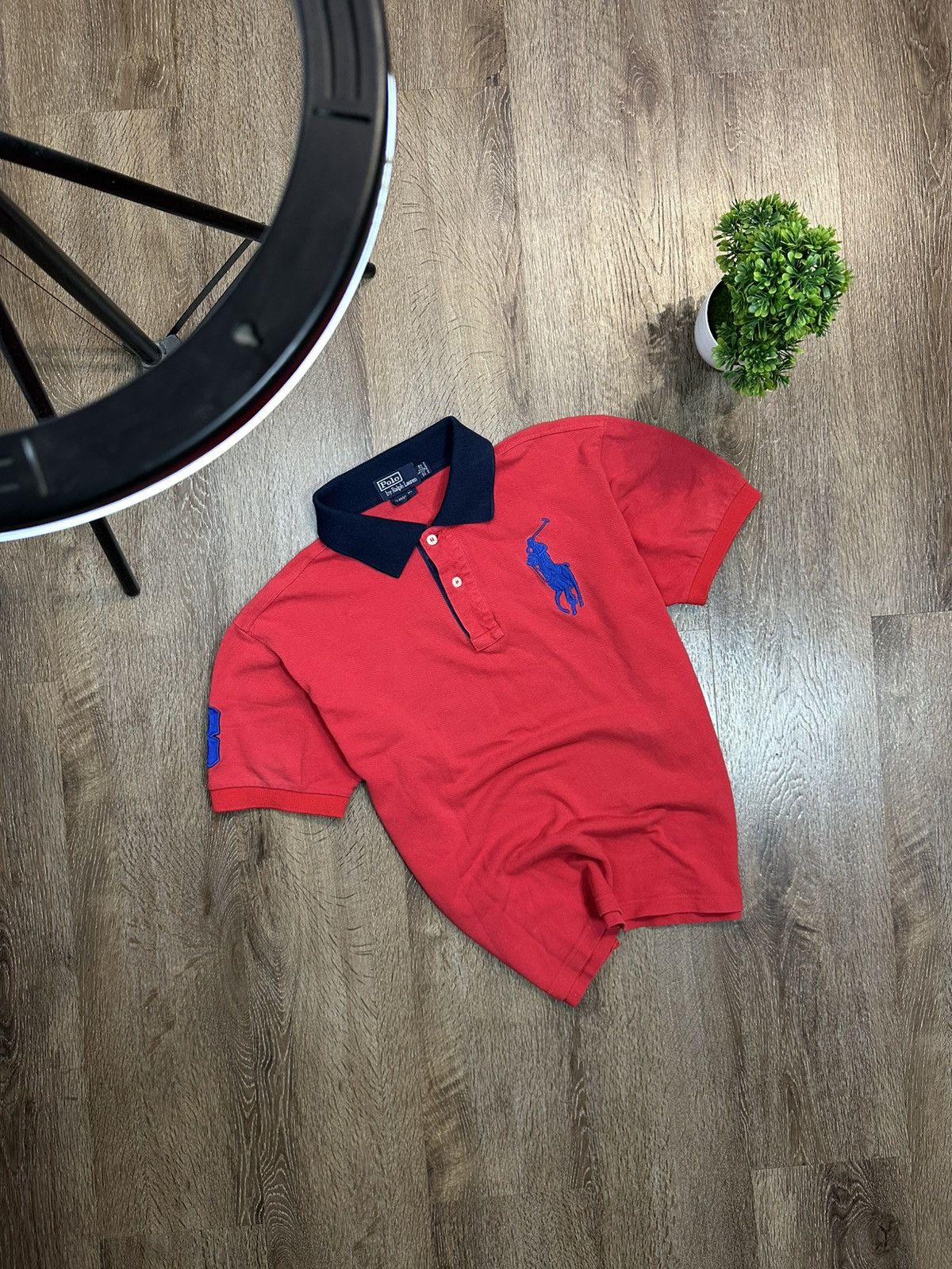 Polo Ralph Lauren Vintage Polo Ralph Lauren 3 RRL Big 1 Pony T-Shirt Size US L / EU 52-54 / 3 - 1 Thumbnail