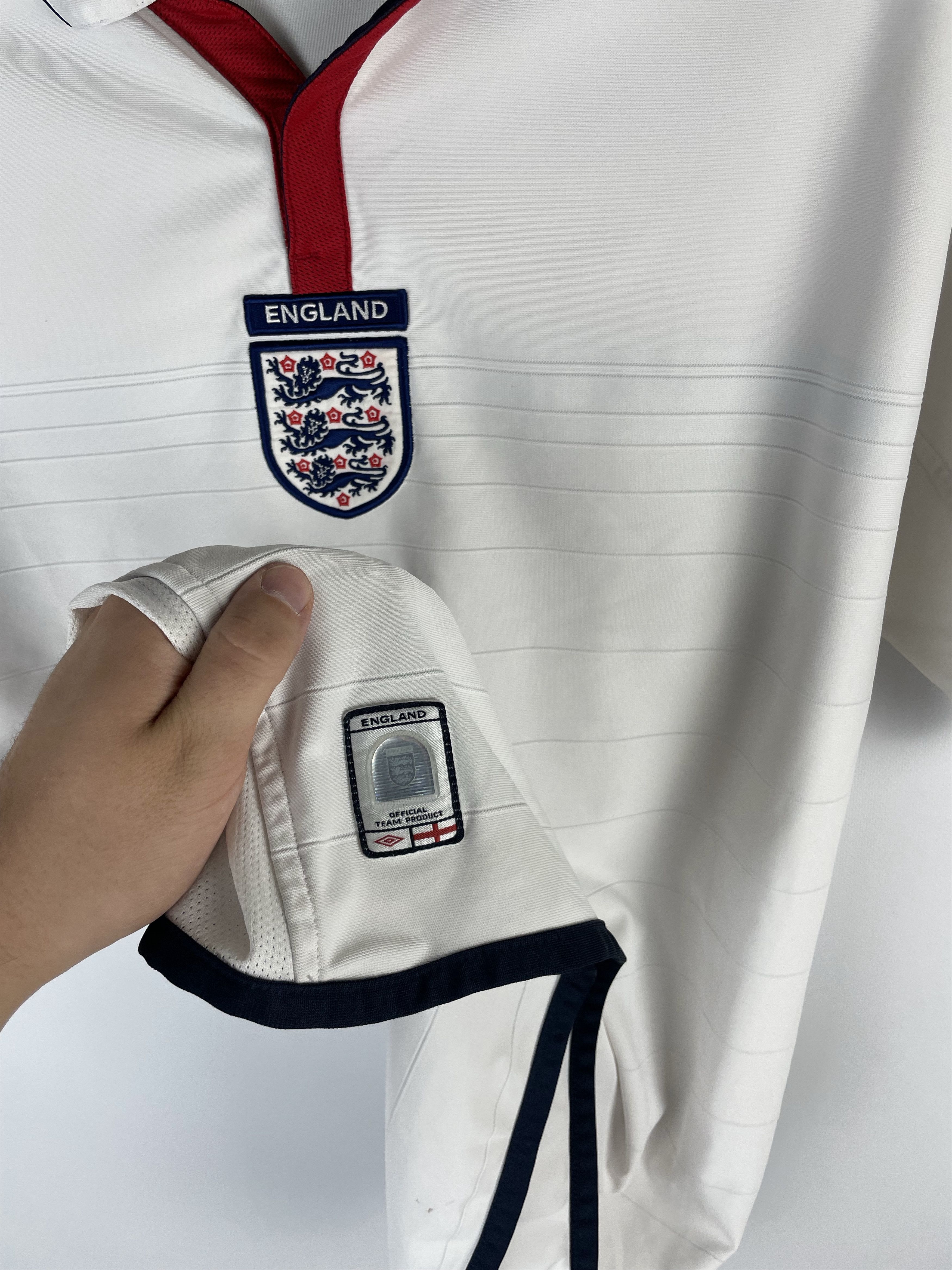 Umbro Vintage Umbro England Jersey Size US L / EU 52-54 / 3 - 5 Thumbnail