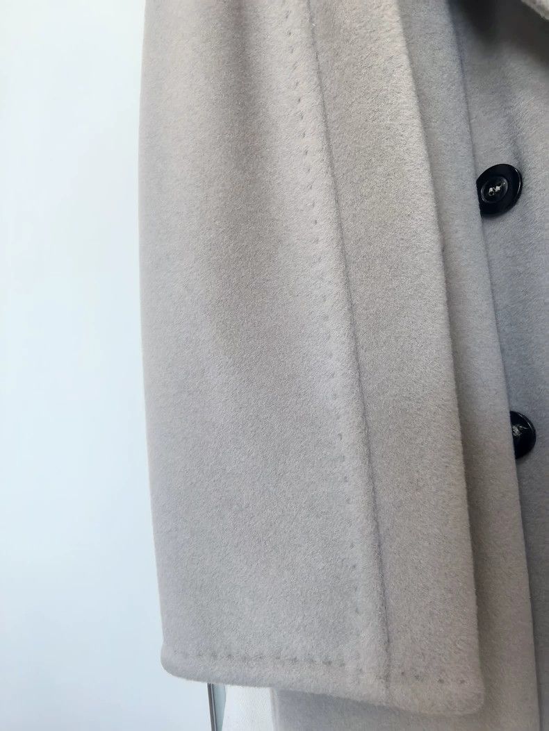 Max Mara Max Mara 101 801 Classic Coat, Sand Size XXS / US 00 / IT 34 - 8 Thumbnail