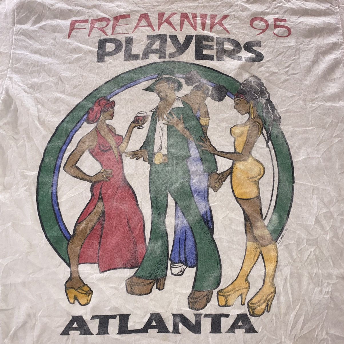 Rap Tees × Vintage Rare Vintage 90s Freaknik 95 Size US XL / EU 56 / 4 - 4 Thumbnail
