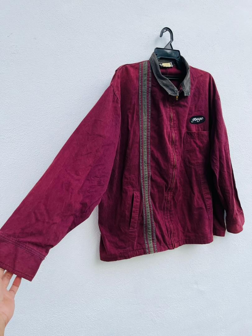 Japanese Brand Vintage 00s Gouge Skateboard Streetwear Fashion Style Size US L / EU 52-54 / 3 - 4 Thumbnail