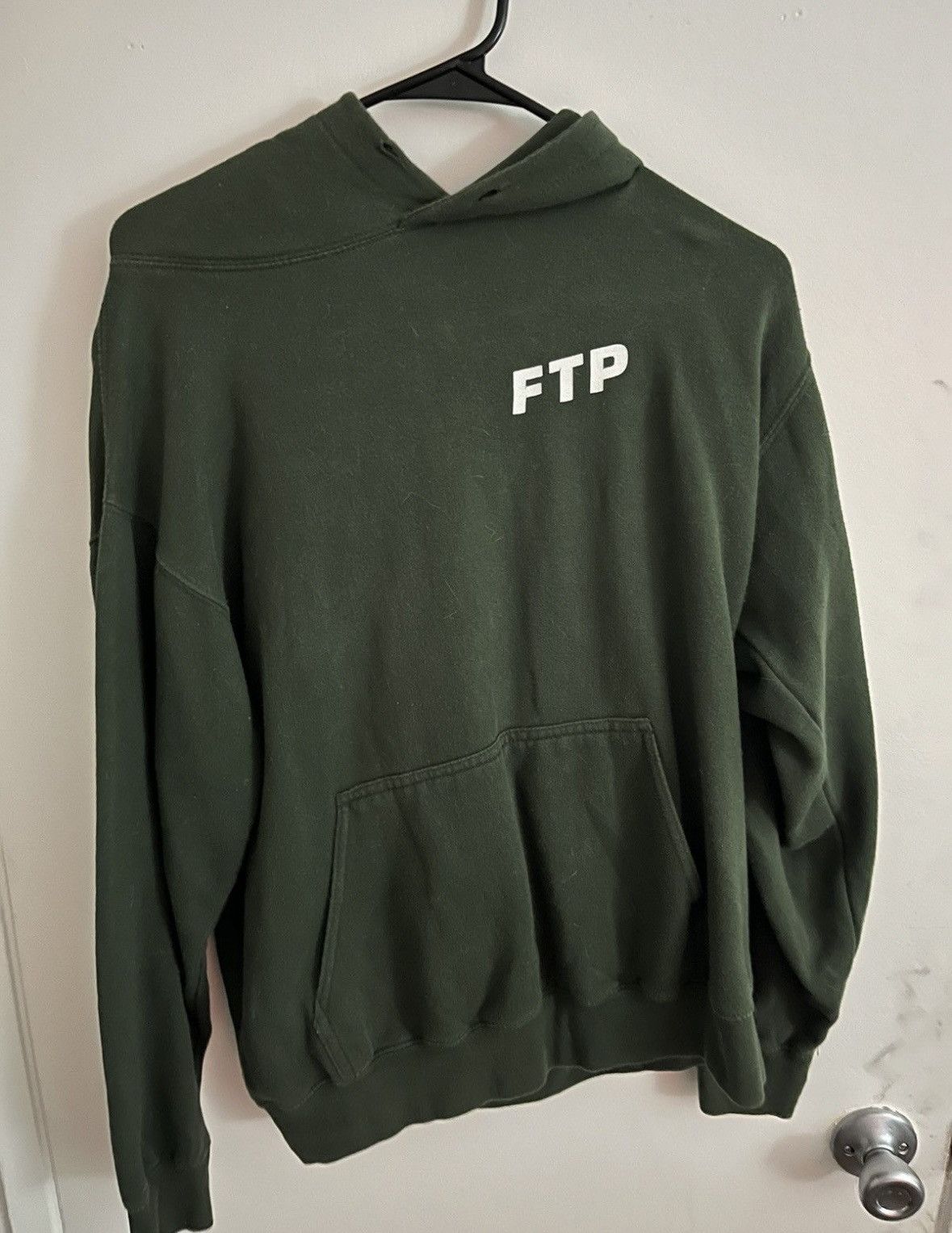 Fuck The Population OG Green FTP Logo Pullover Hoodie Size US M / EU 48-50 / 2 - 1 Thumbnail