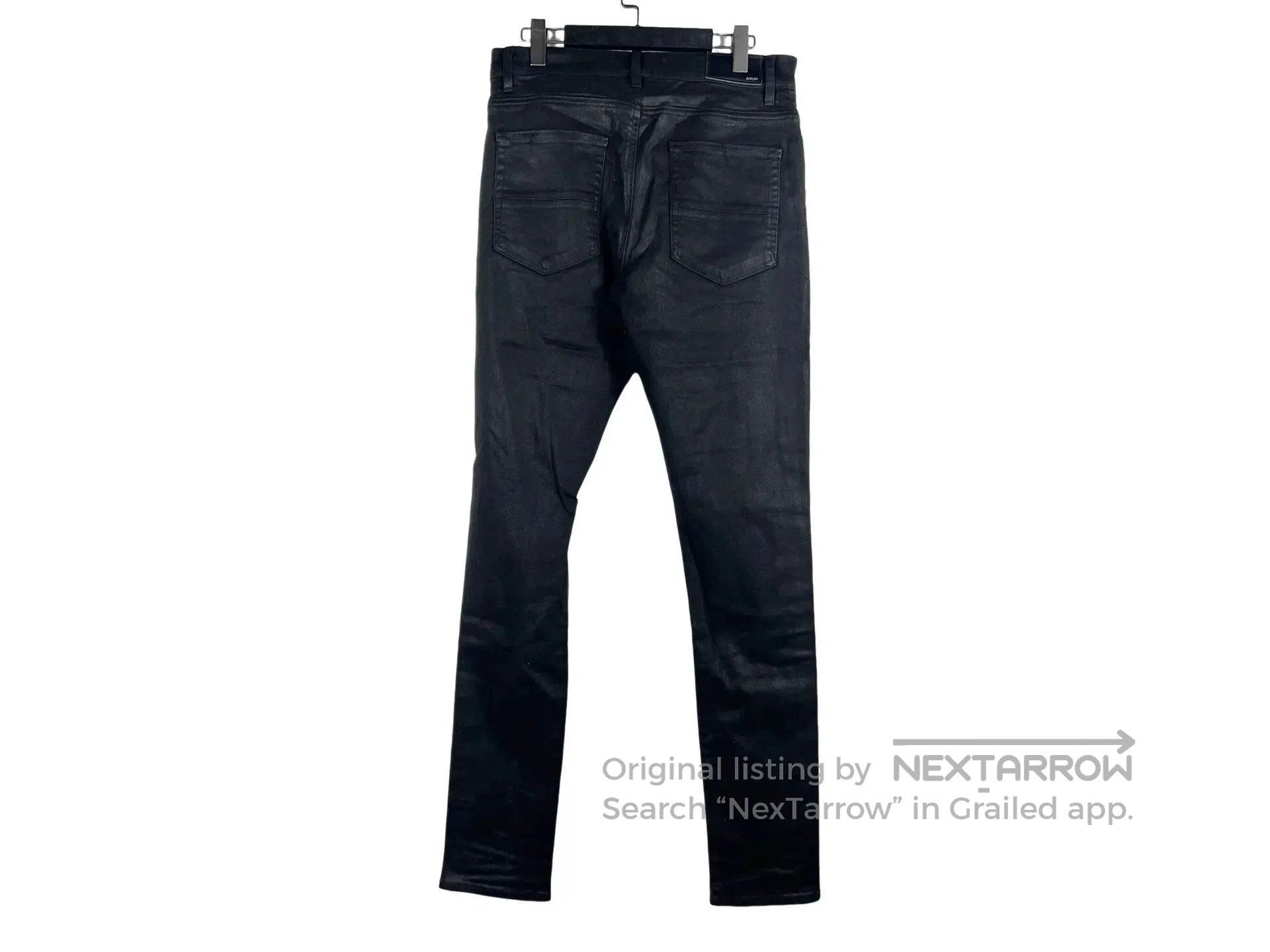 Amiri Amiri Waxed Knee Distressing Jeans. Size US 36 / EU 52 - 2 Thumbnail