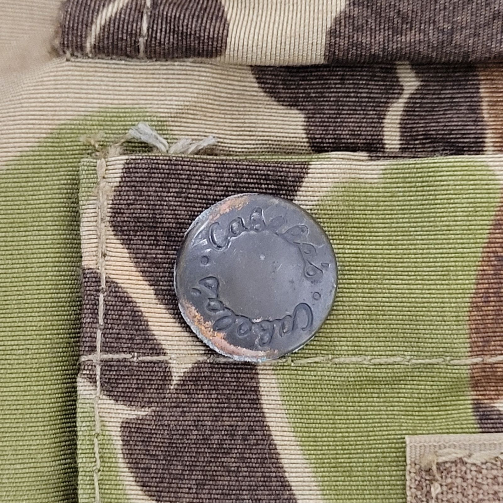 Vintage Vintage 90s Cabelas Camo Jacket Small 21x26 Duck Hunter USA Size US S / EU 44-46 / 1 - 16 Thumbnail