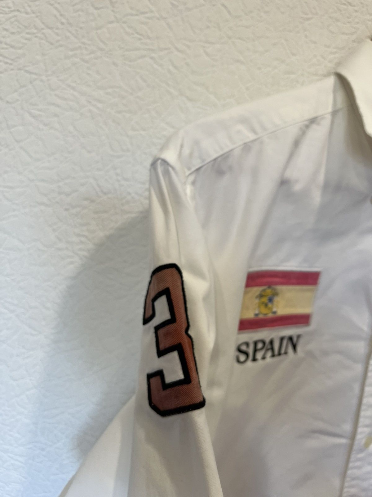 Polo Ralph Lauren Polo Ralph Lauren Spain White Button Up Shirt Chief Keef Size US XL / EU 56 / 4 - 5 Thumbnail