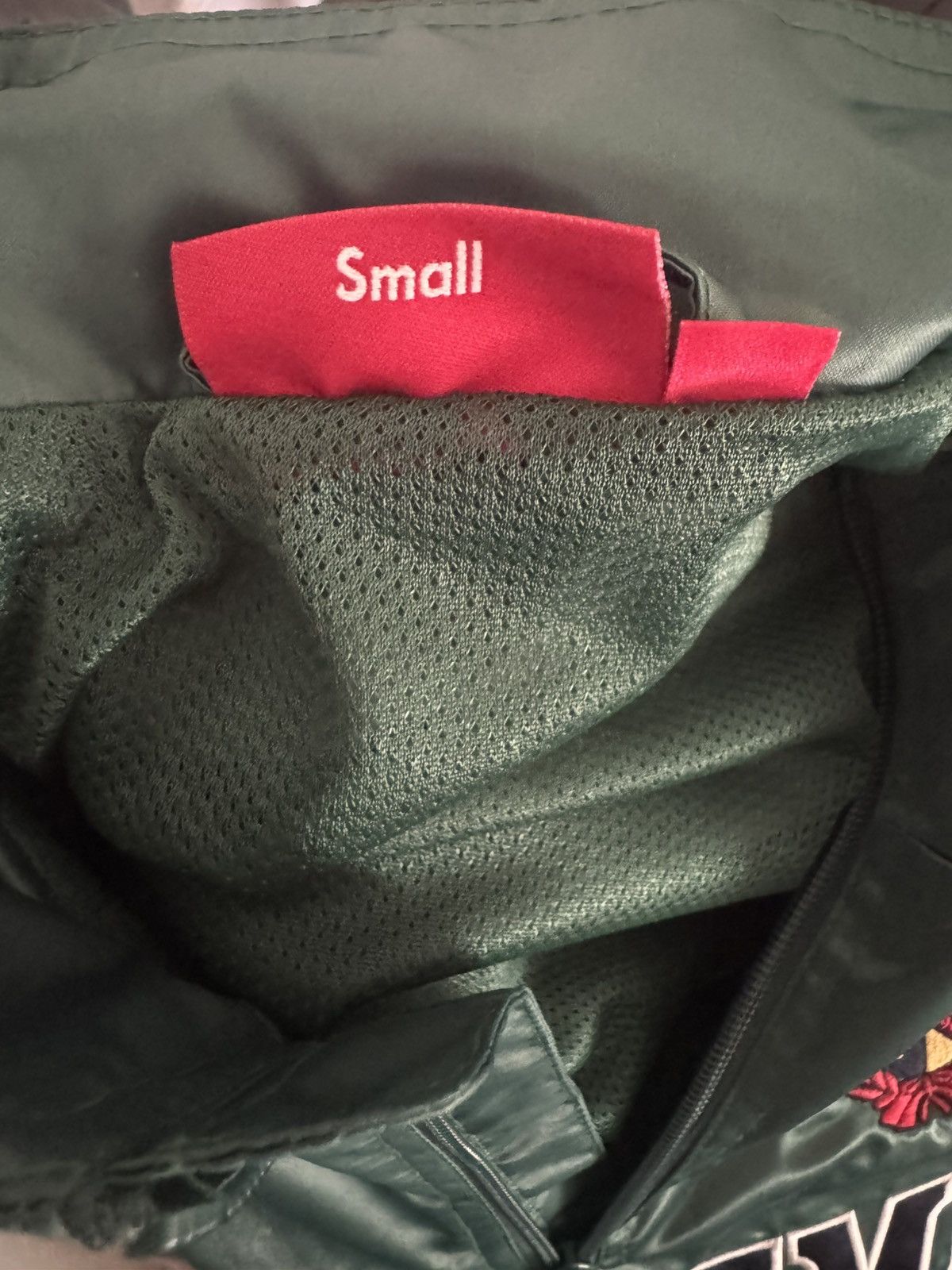 Supreme Supreme Satin Piping Pullover ‘Green’ Size US S / EU 44-46 / 1 - 8 Thumbnail