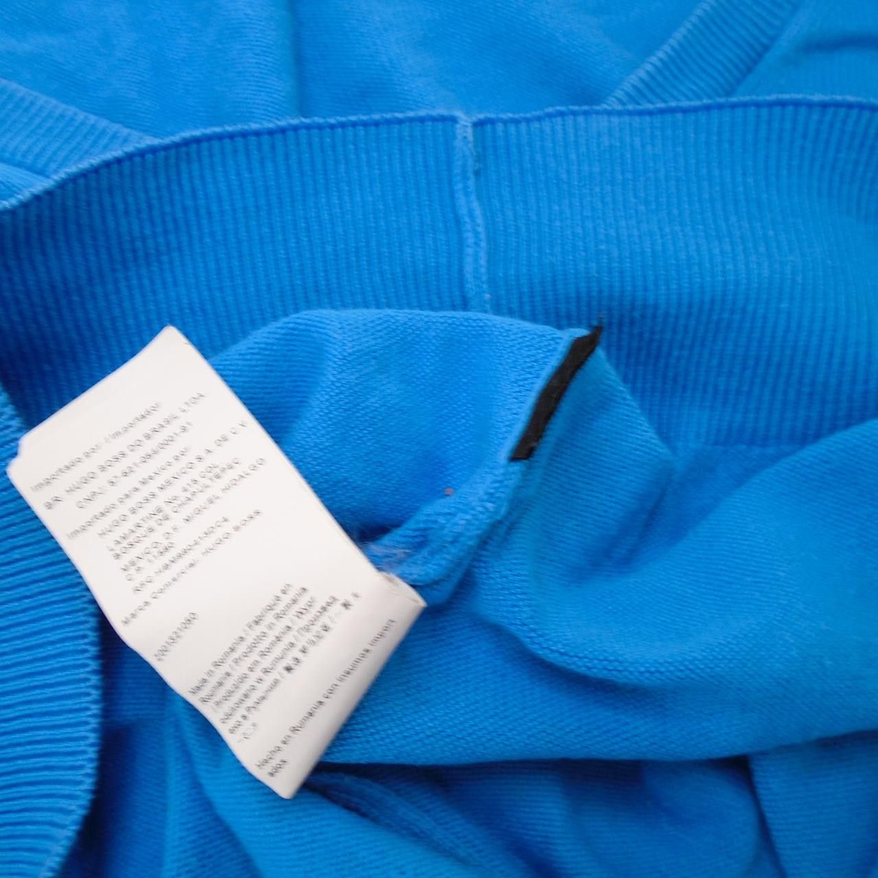 Hugo Boss Men's Sweater Hugo Boss. Blue. S. Used. Good Size US S / EU 44-46 / 1 - 12 Thumbnail