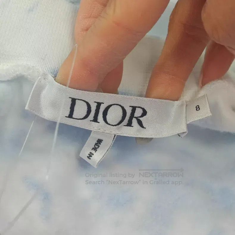 Dior Dior Blue and white tie-dyed casual skirt Size 28" / US 6 / IT 42 - 5 Thumbnail