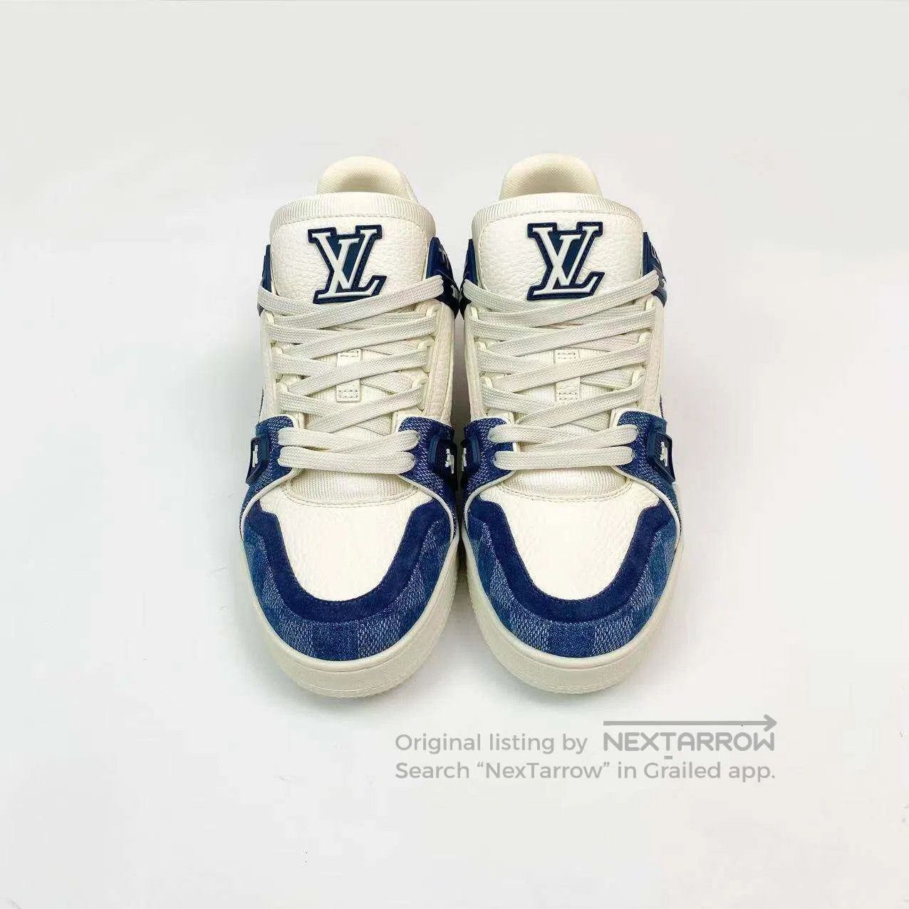 Louis Vuitton Louis Vuitton Size 4 Trainer denim shoes| Size US 7.5 / IT 37.5 - 2 Thumbnail